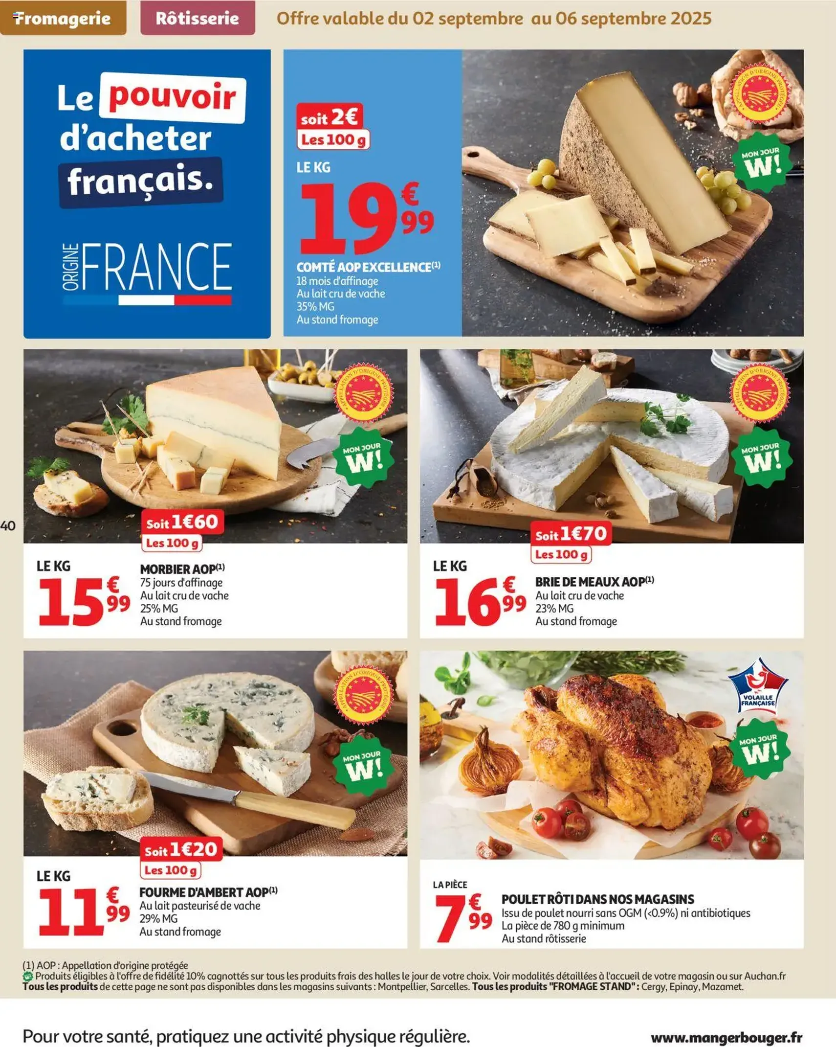 Auchan prospectus - brochure valable à partir du 02/09/2025, page 40 sur 60 Auchan prospectus - brochure valable à partir du 02/09/2025, page 40 sur 60
