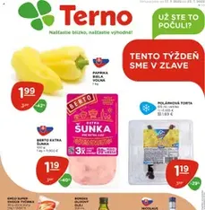 Terno leták - náhľad letáku platný od 17.07.2025