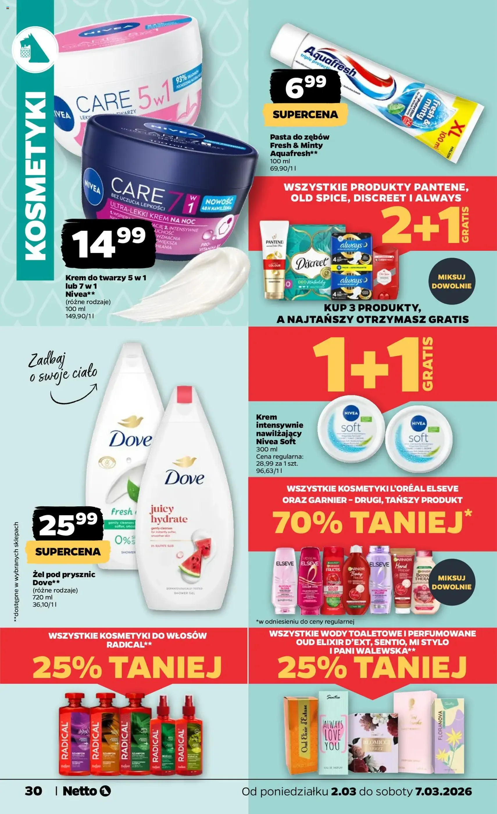 Netto gazetka od poniedziałku spożywcza - ważny gazetka od 02.03.2026 strona 30 z 33