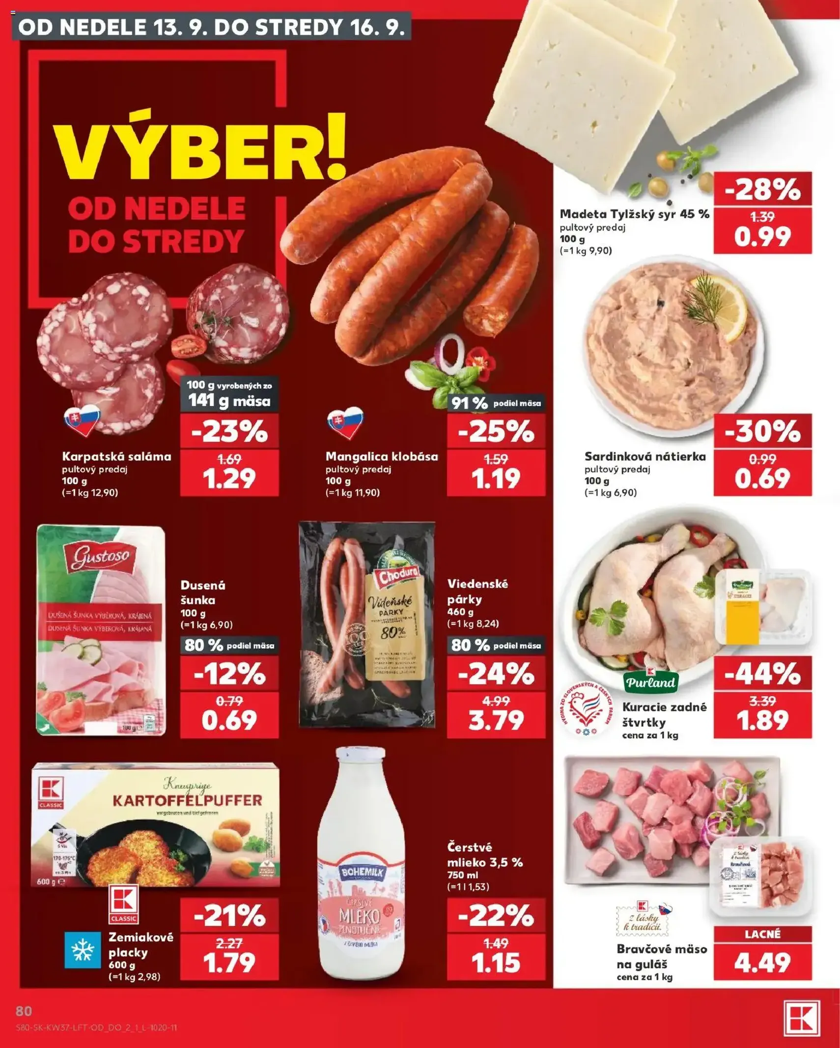 Kaufland leták - platný leták od 10.09.2026 strana 80 z 84