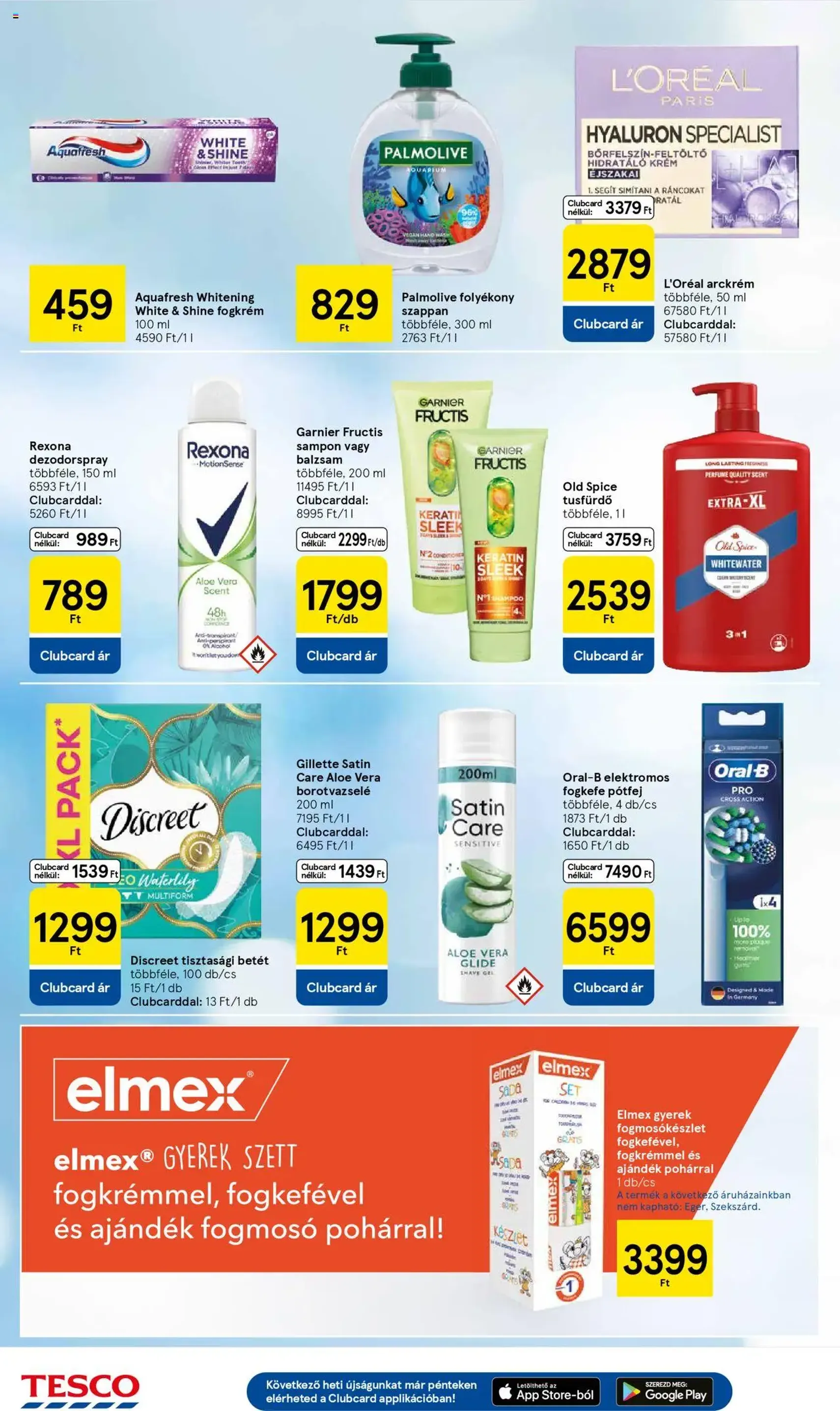 Tesco Hipermarket - Akciós újság - 2025.08.28. érvényes szórólap 26 oldal 32 oldalból Tesco Hipermarket - Akciós újság - 2025.08.28. érvényes szórólap 26 oldal 32 oldalból