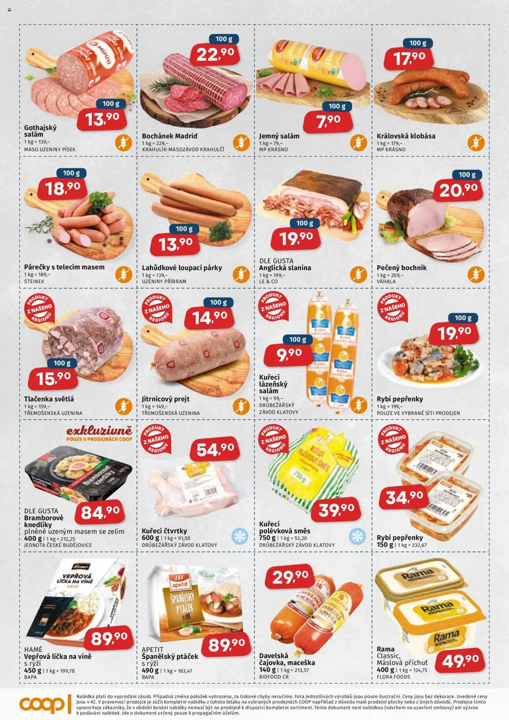 Coop leták - Západočeský region - platný leták od 24.09.2025 strana 2 z 4