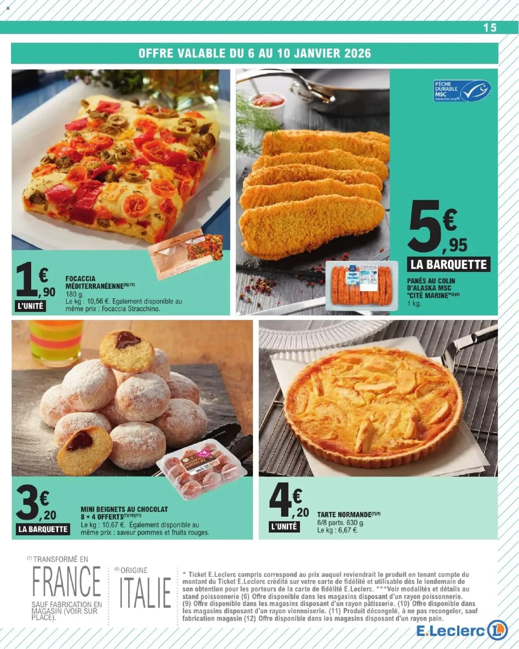 E.Leclerc catalogue semaine 2 - brochure valable à partir du 06/01/2026, page 15 sur 56
