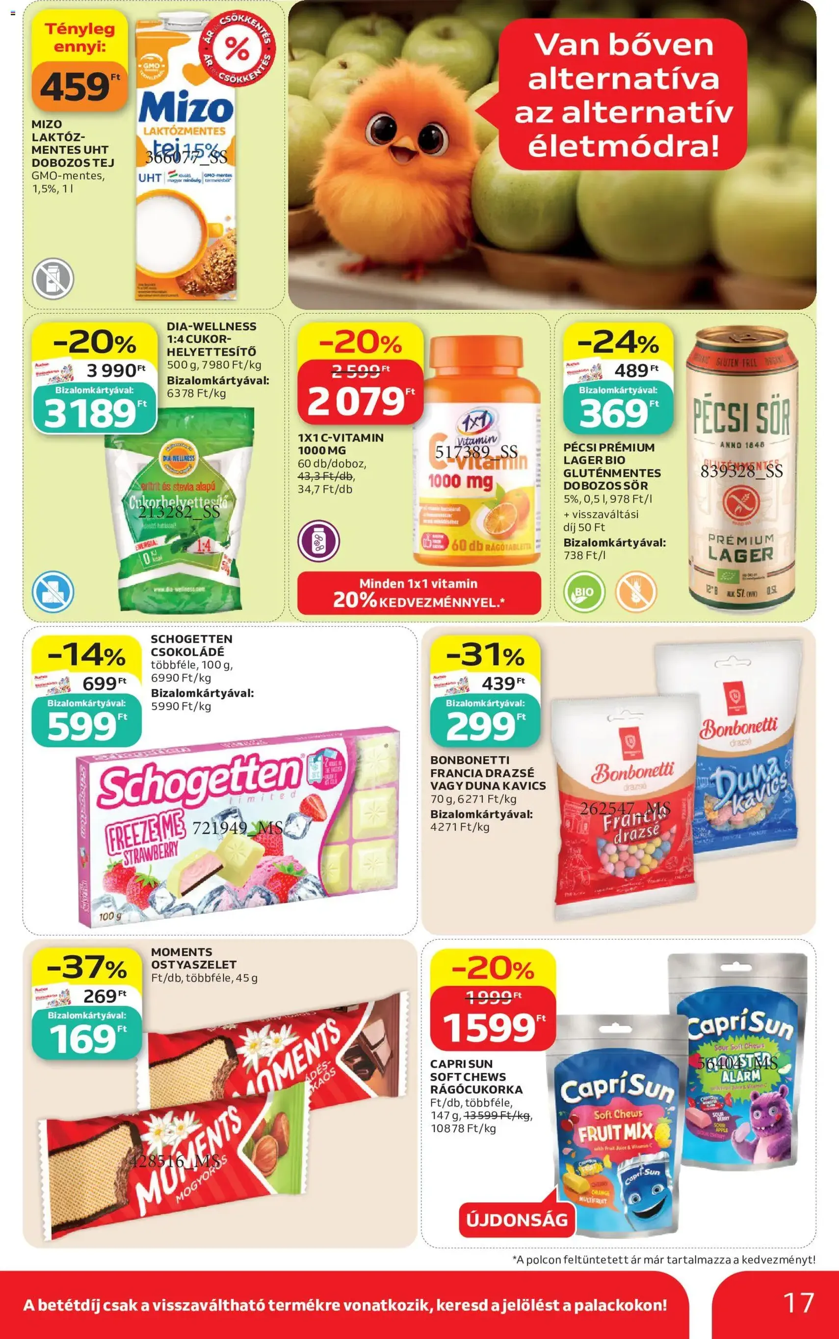 Auchan akciós újság - 2026.07.09. érvényes szórólap 17 oldal 50 oldalból