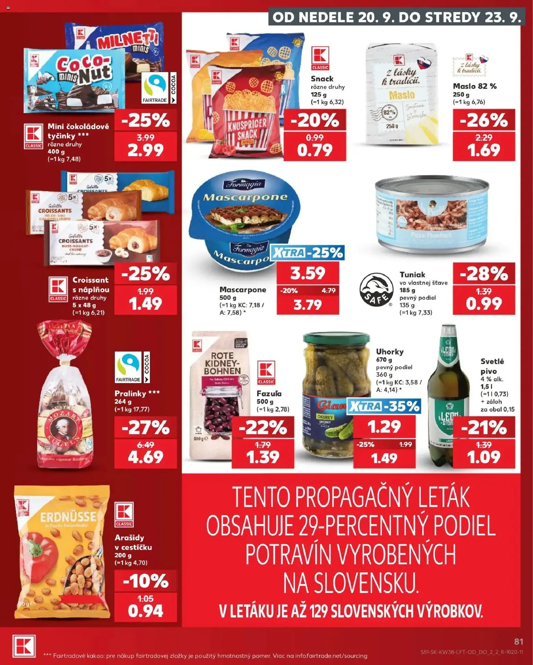 Kaufland leták - platný leták od 17.09.2026 strana 81 z 84