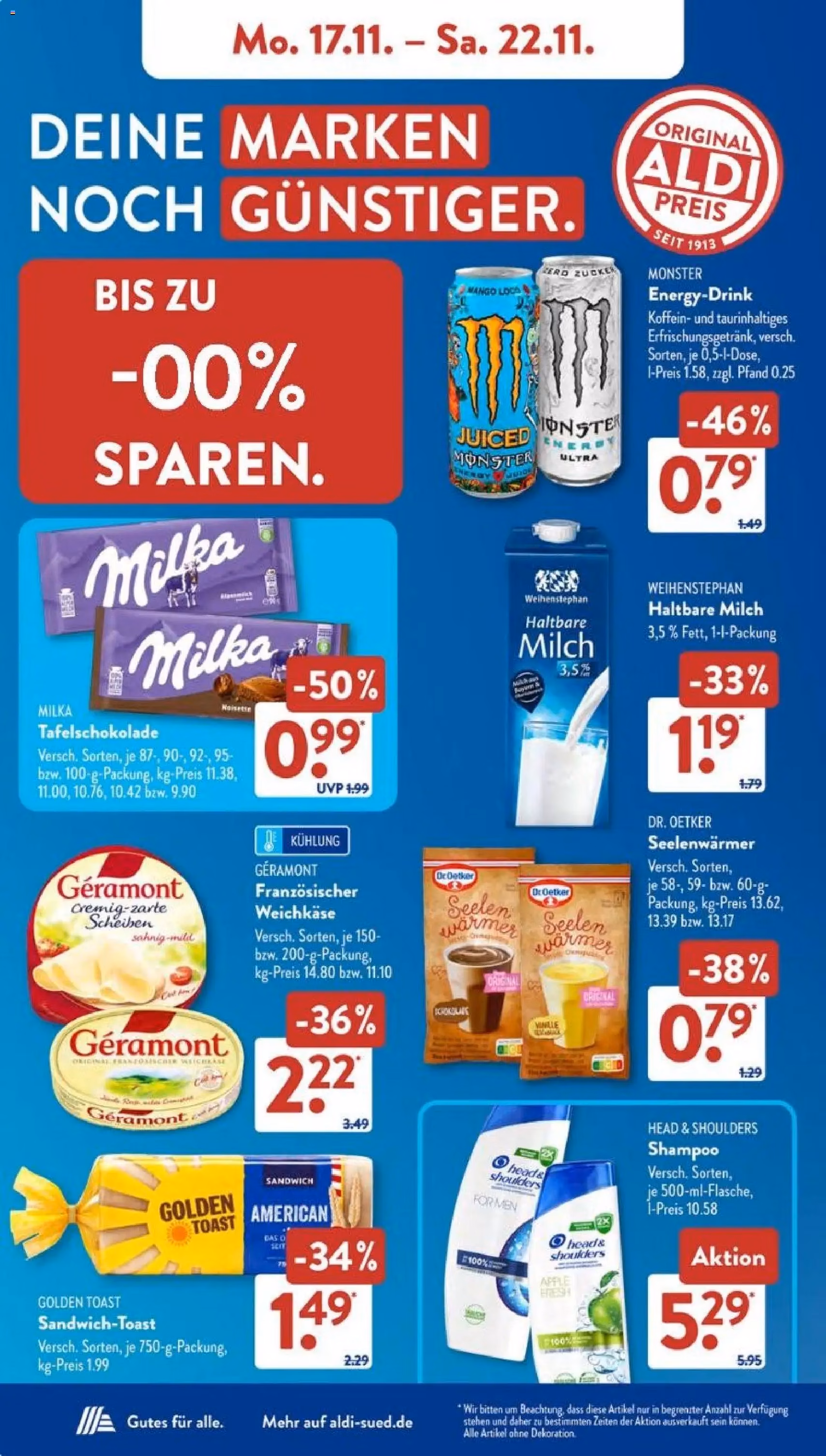 Aldi Süd Prospekt - Gültiger Prospekt ab 17.11.2025, Seite 10 von insgesamt 40