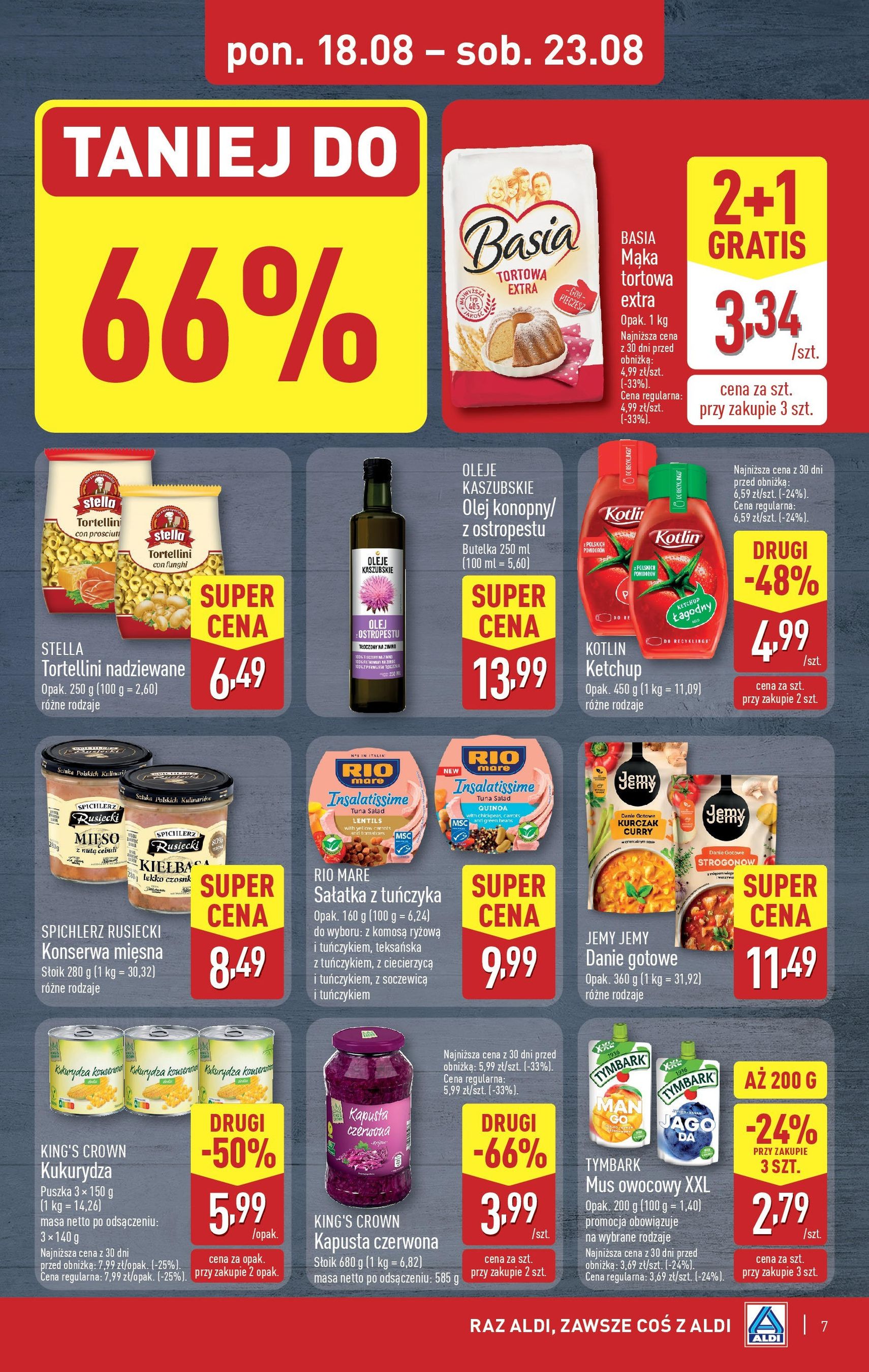 Aldi Gazetka - ważny gazetka od 18.08.2025 strona 7 z 28 Aldi Gazetka - ważny gazetka od 18.08.2025 strona 7 z 28