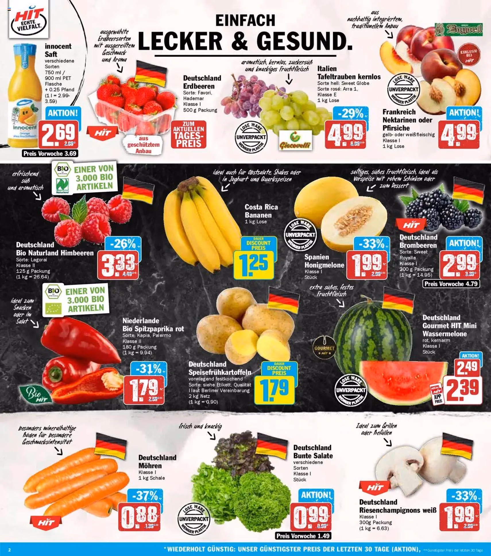 HIT Prospekt - Gültiger Prospekt ab 04.08.2025, Seite 2 von insgesamt 19