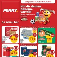 Penny Markt Flugblatt - Prospekt Vorschau gültig ab 02.07.2026