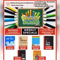 Saverite Specials - Flyer preview valid from 05/01/2026