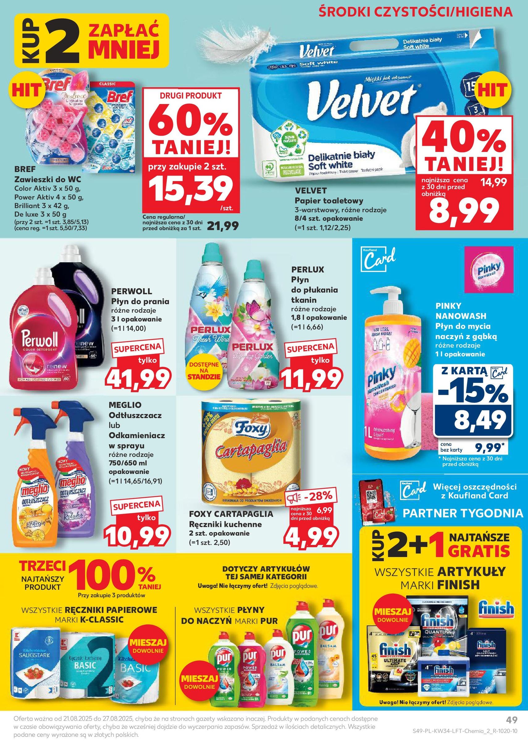 Kaufland gazetka - ważny gazetka od 21.08.2025 strona 49 z 54 Kaufland gazetka - ważny gazetka od 21.08.2025 strona 49 z 54