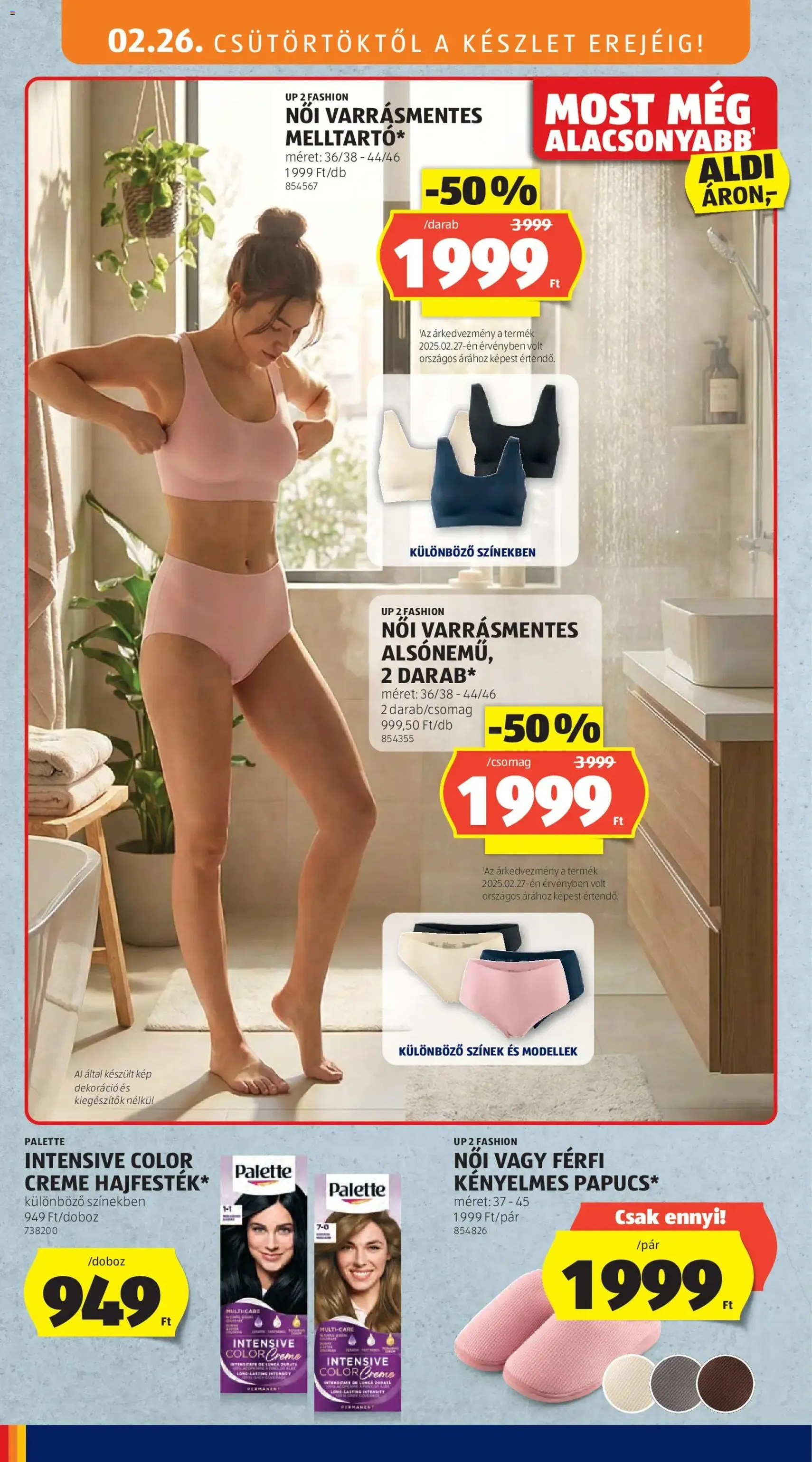 Aldi Akciós újság - 2026.02.26. érvényes szórólap 16 oldal 52 oldalból