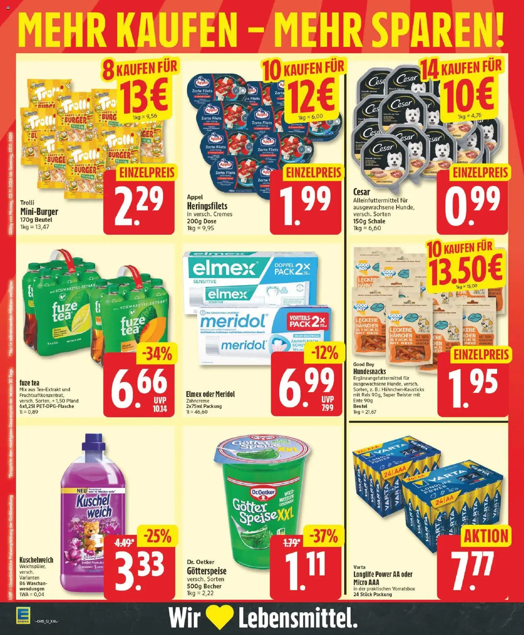Edeka Prospekt - Gültiger Prospekt ab 02.11.2026, Seite 12 von insgesamt 30