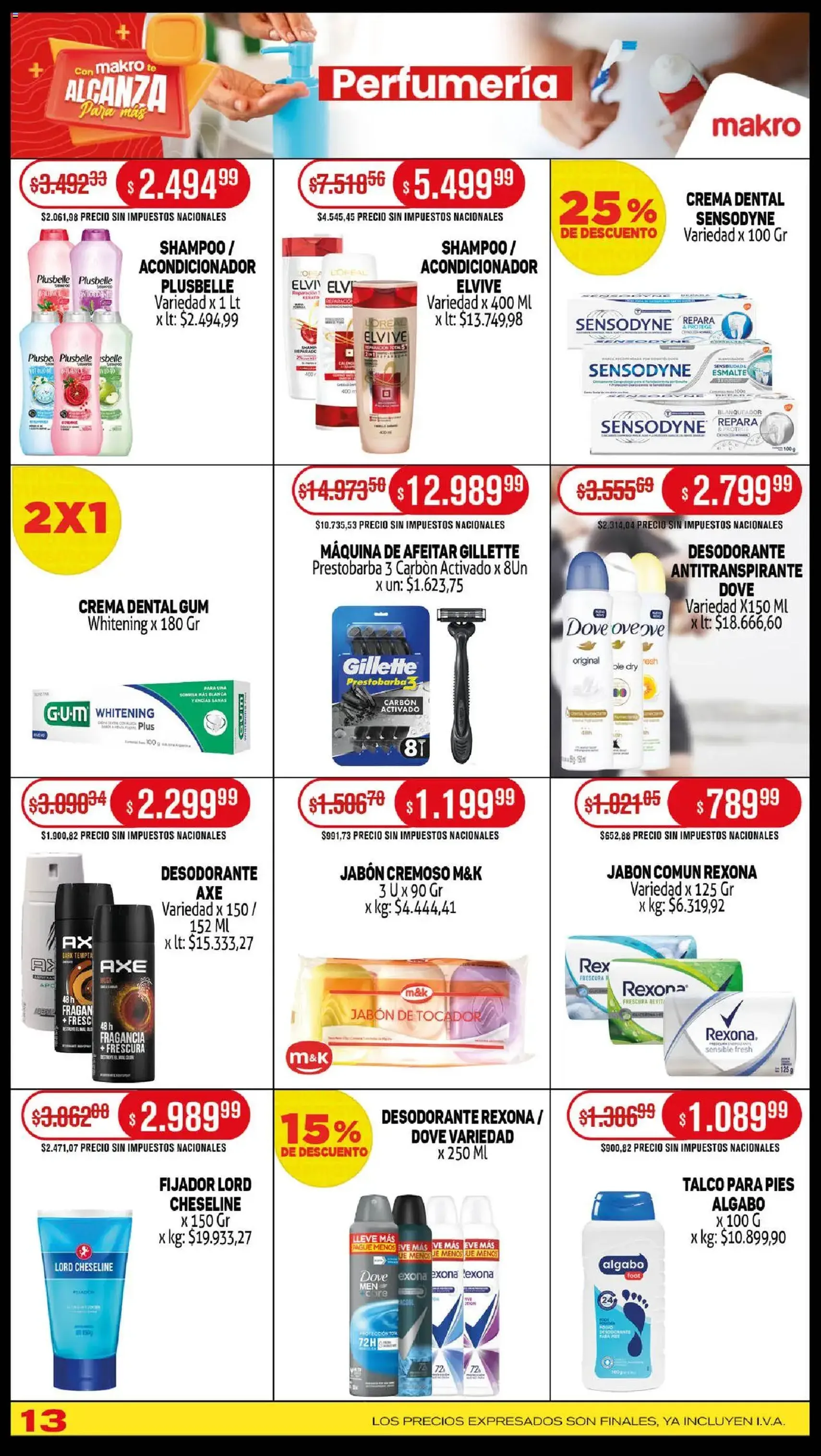 Makro ofertas - folleto válido desde 09/10/2025 página 13 de 16 Makro ofertas - folleto válido desde 09/10/2025 página 13 de 16