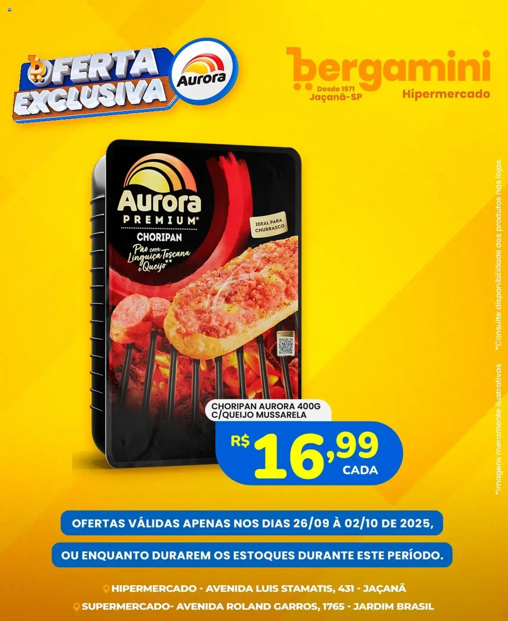 Supermercado Bergamini - Ofertas Aurora - folheto válido a partir de 26/09/2025 página 2 de 6