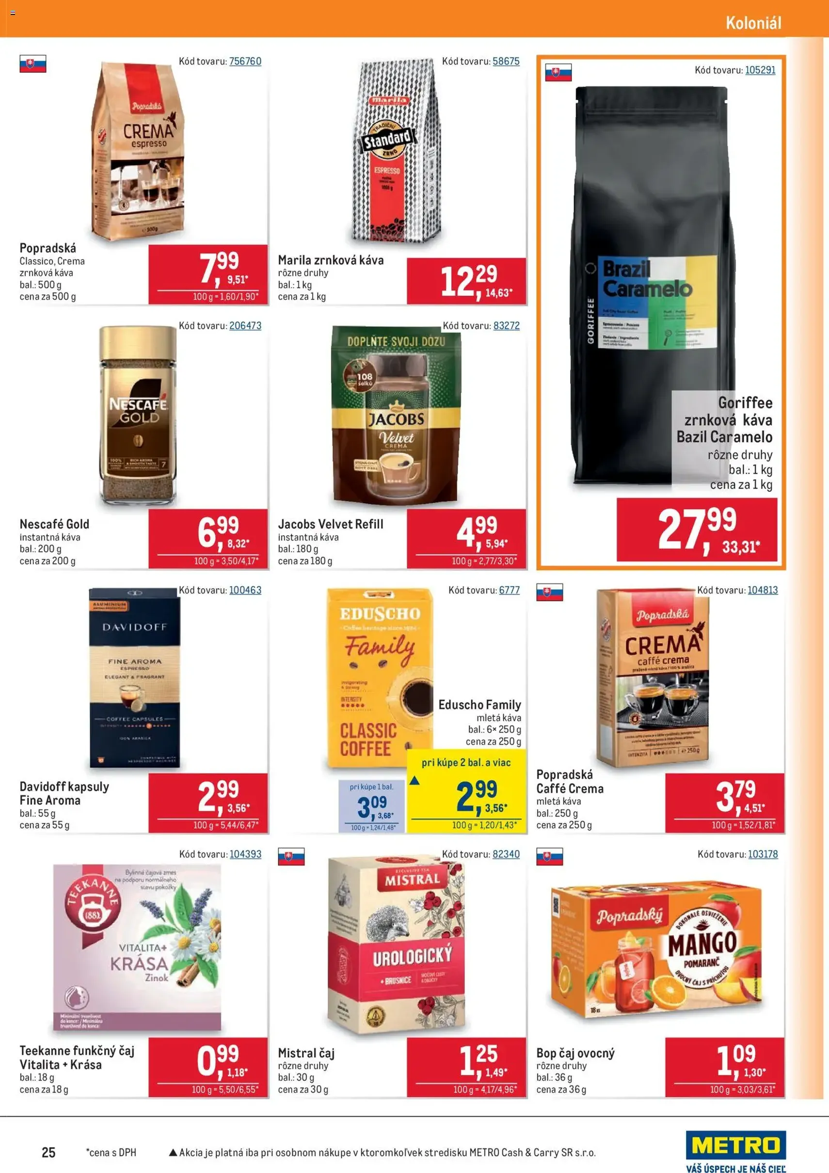 Metro maloobchod - platný leták od 25.02.2026 strana 25 z 40