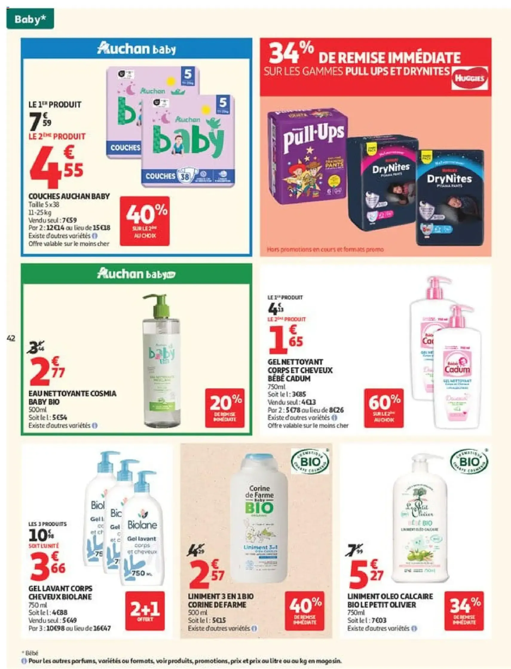 Auchan prospectus - brochure valable à partir du 08/04/2026, page 44 sur 66