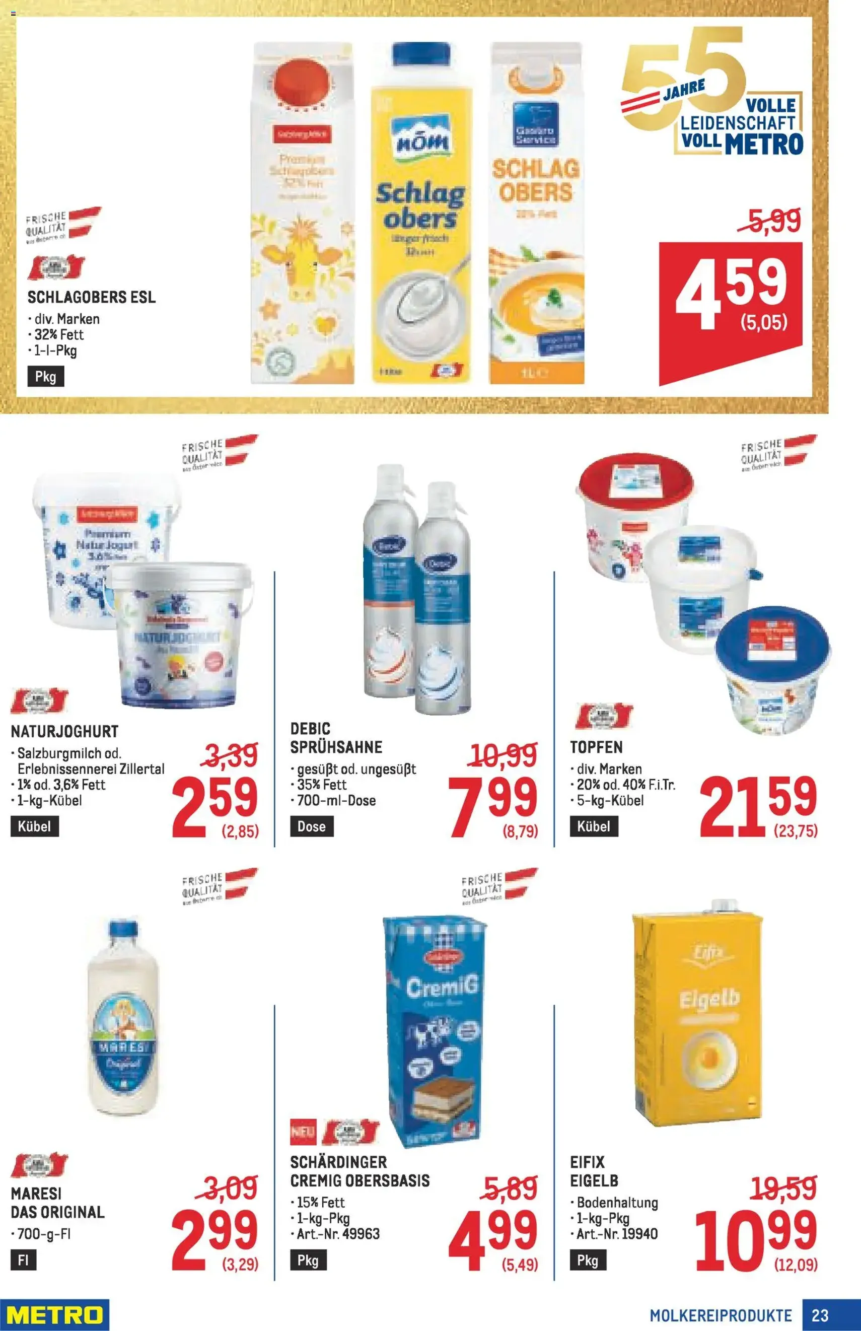 Metro Profi - Gültiger Prospekt ab 19.03.2026, Seite 23 von insgesamt 64