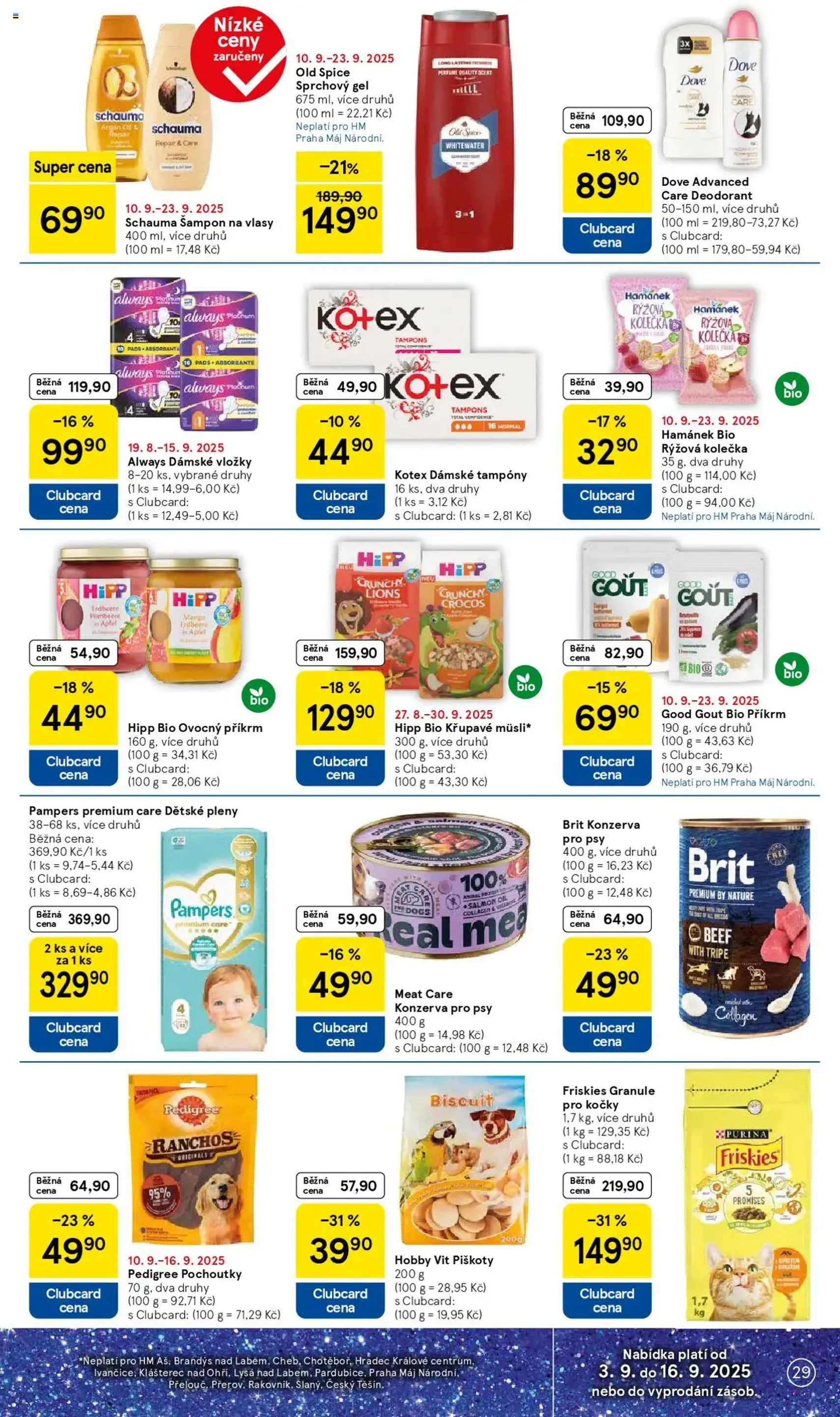 Tesco leták - Hypermarket - platný leták od 10.09.2025 strana 29 z 34 Tesco leták - Hypermarket - platný leták od 10.09.2025 strana 29 z 34