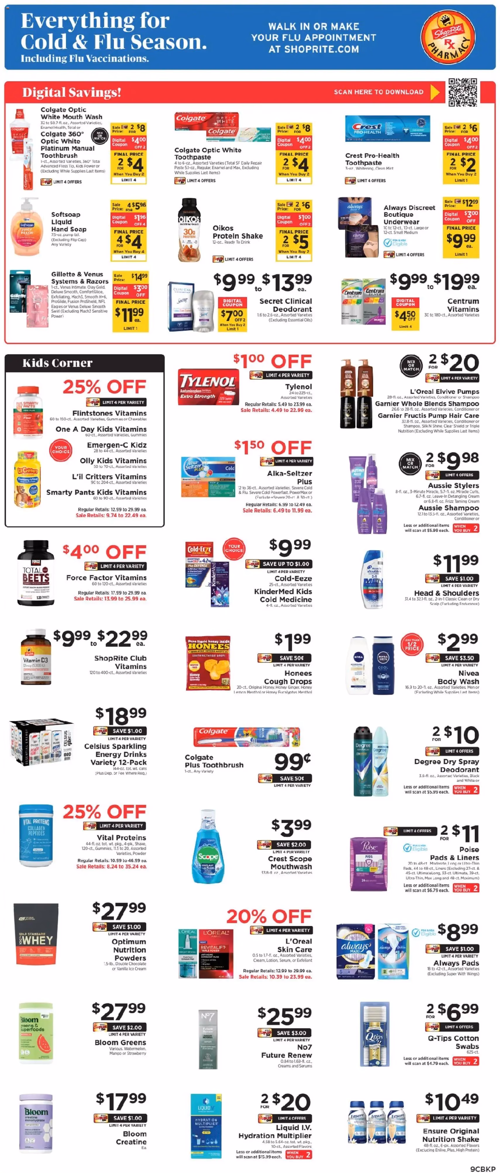 ShopRite Weekly Ad - valid flyer from 12/26/2025, page 9 of 10