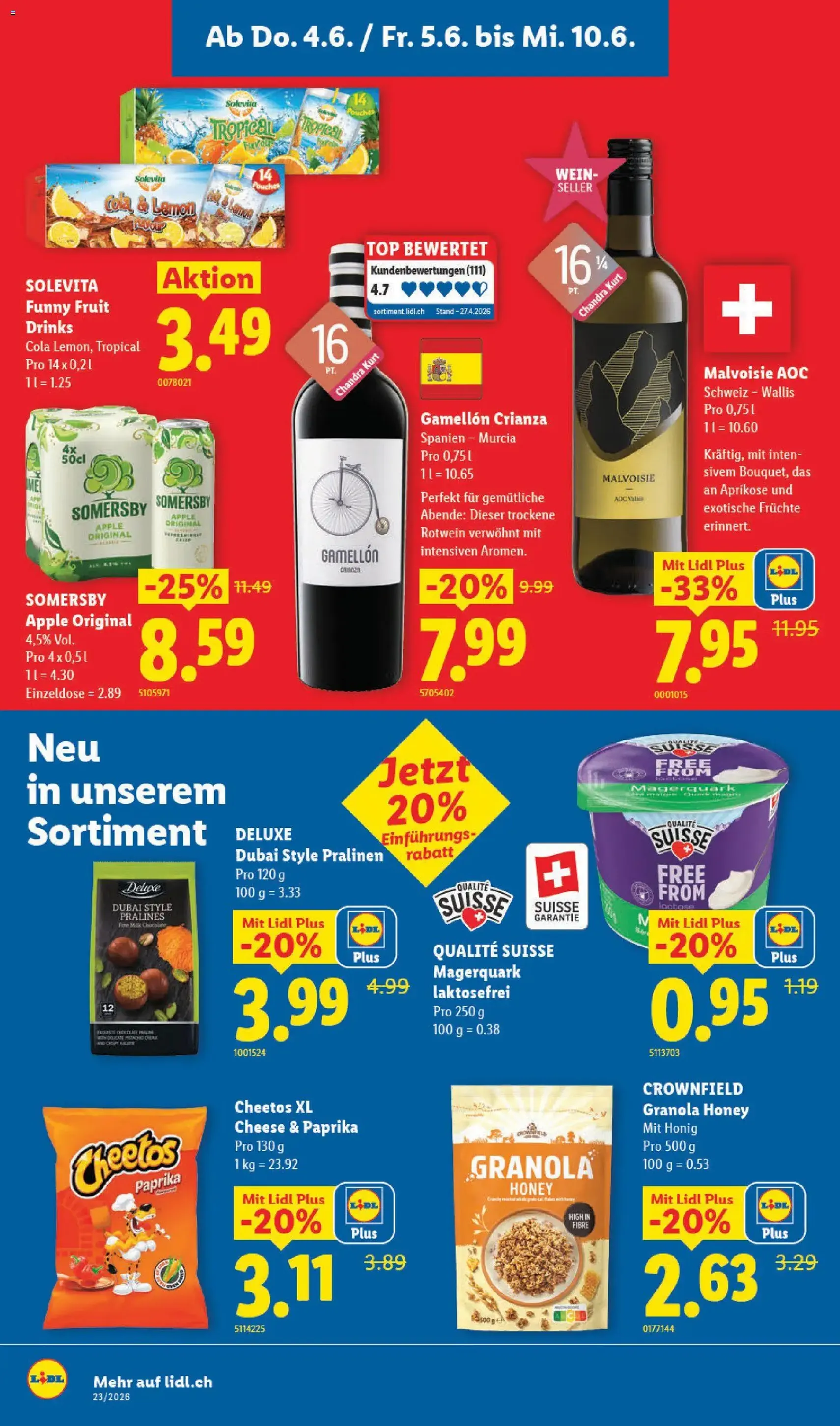 Lidl aktionen - Gültiger Prospekt ab 04.06.2026, Seite 12 von insgesamt 36