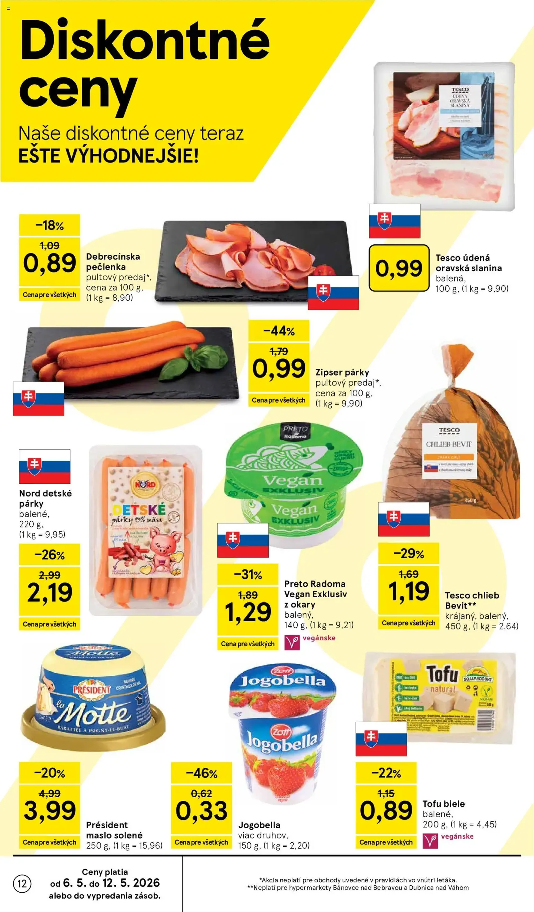 Tesco Hypermarket - leták - platný leták od 06.05.2026 strana 12 z 50