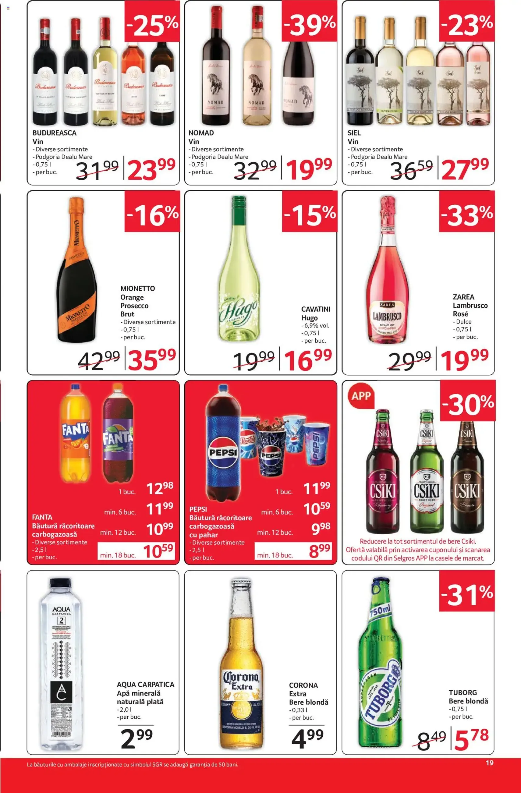 Selgros Catalog - cataloage valabile începând cu 29.05.2026 pagina 19 din 40