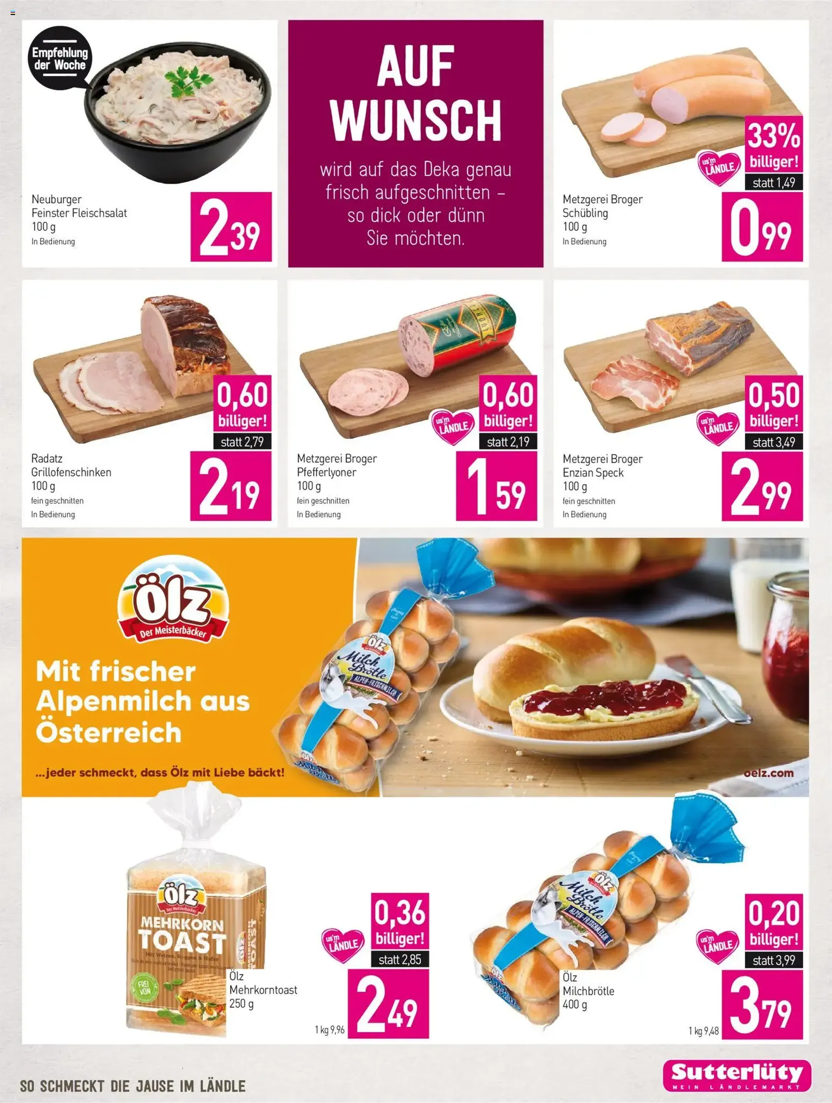 Sutterlüty Flugblatt - Gültiger Prospekt ab 17.09.2026, Seite 5 von insgesamt 16