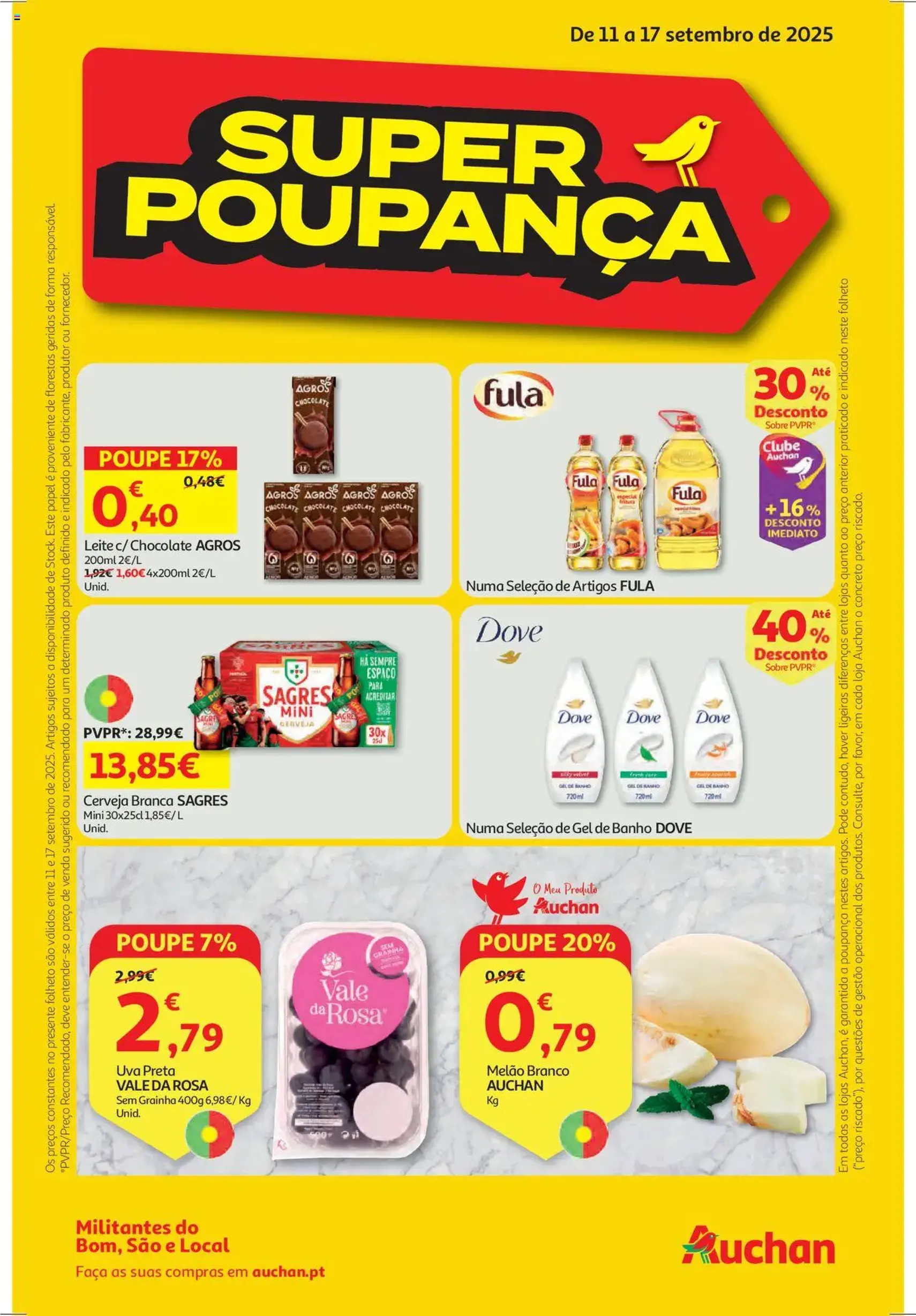 Auchan folheto - folheto válido a partir de 11/09/2025 página 1 de 40