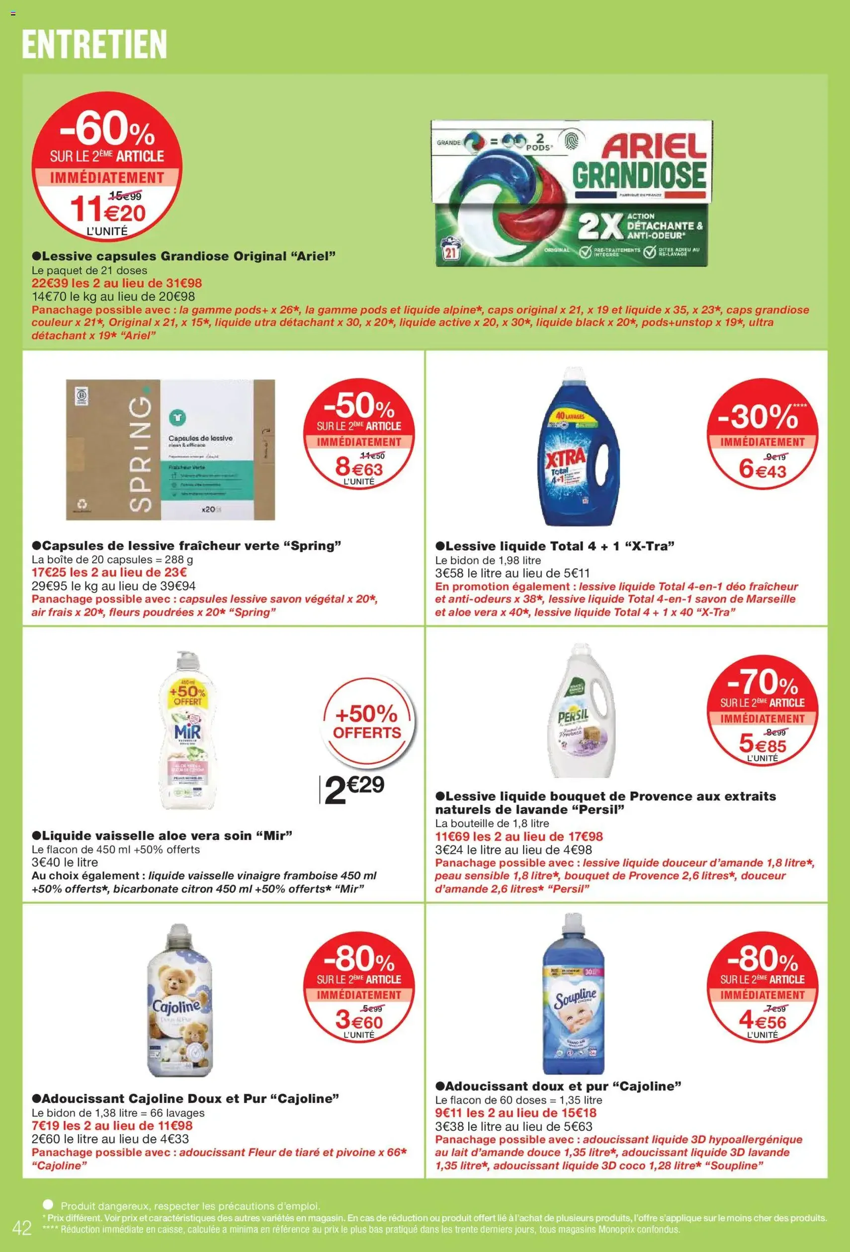 Monoprix catalogue - brochure valable à partir du 05/05/2026, page 42 sur 53