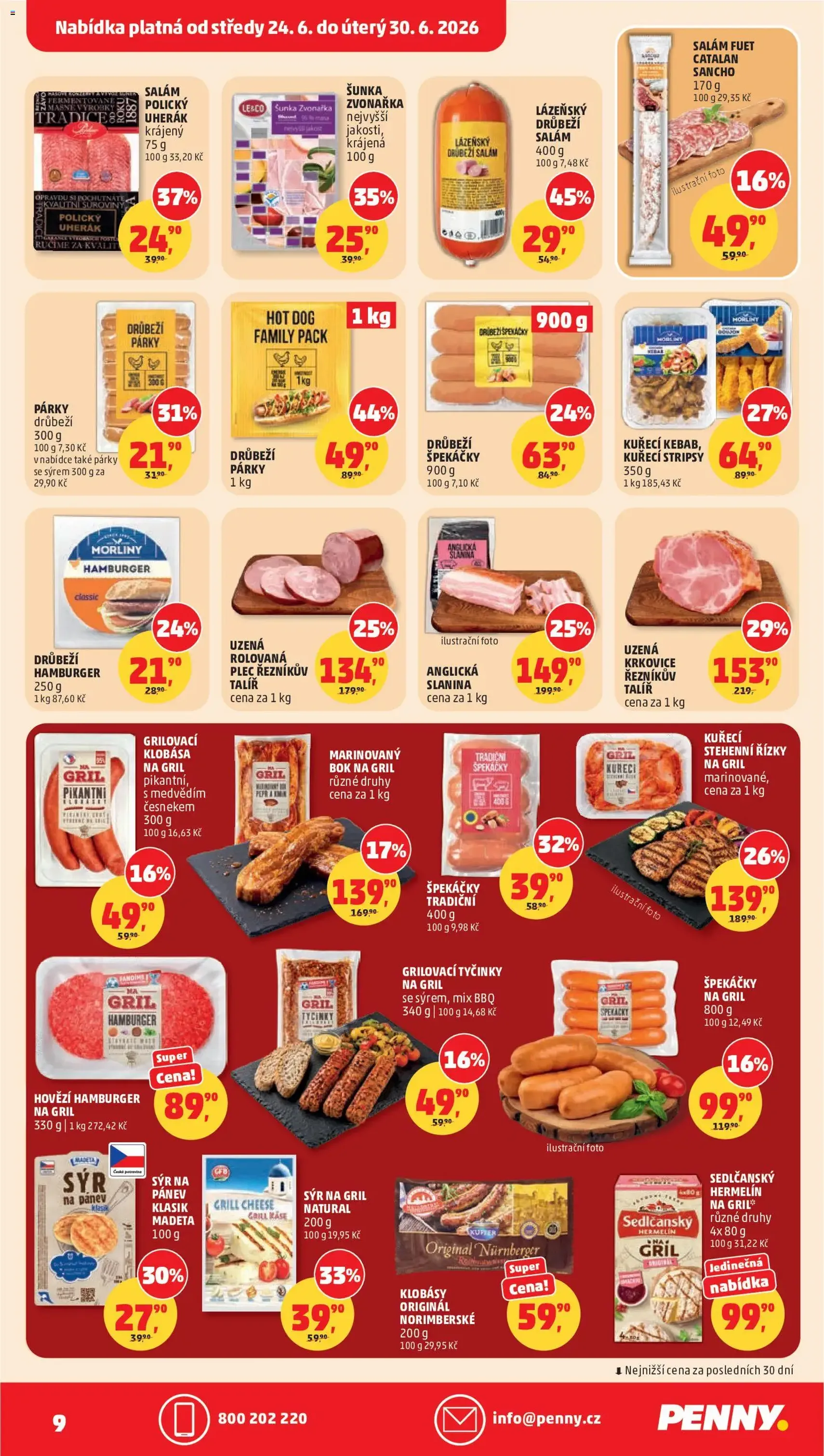 Penny Market leták - platný leták od 24.06.2026 strana 9 z 38