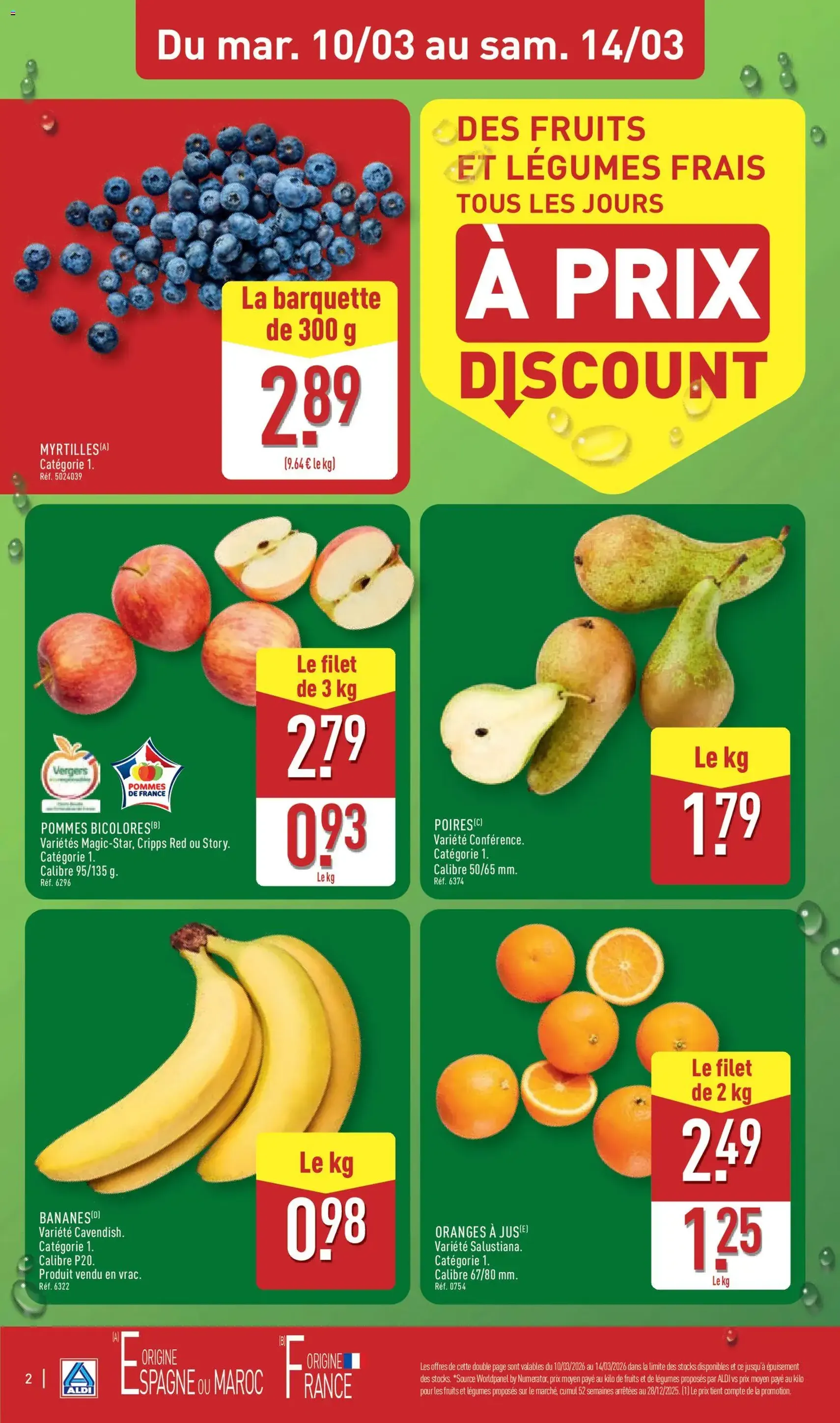 Aldi - Catalogue de la semaine 11 - brochure valable à partir du 10/03/2026, page 6 sur 43