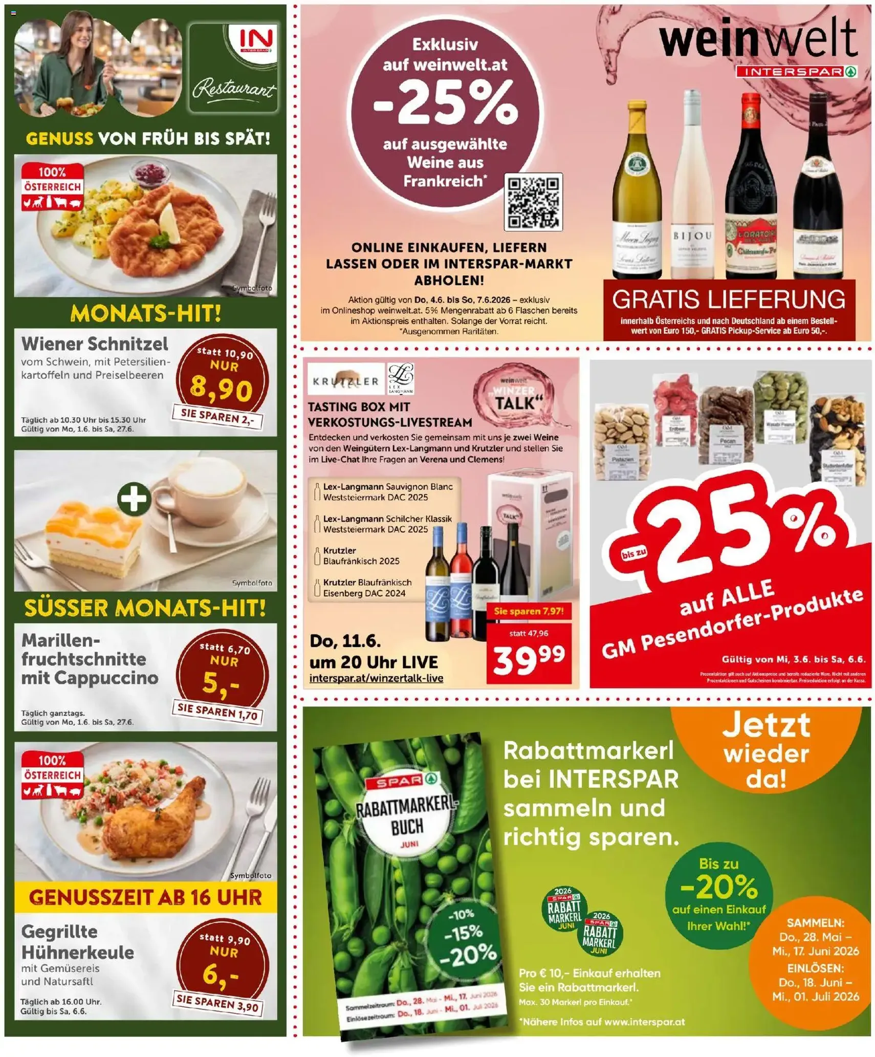 Interspar Flugblatt - Gültiger Prospekt ab 03.06.2026, Seite 2 von insgesamt 20