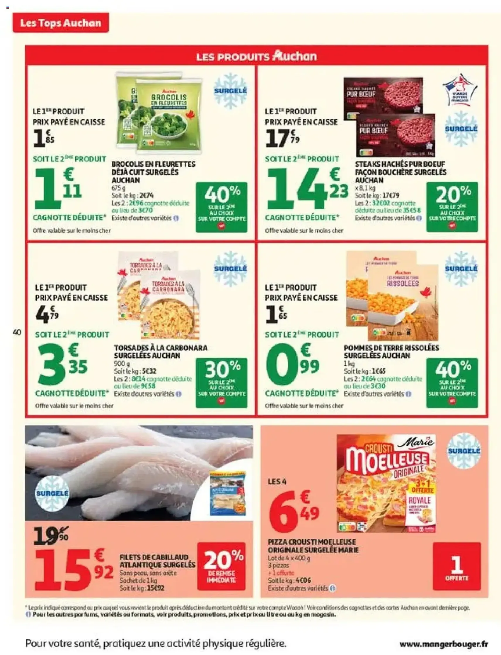 Auchan catalogue - brochure valable à partir du 13/10/2026, page 40 sur 68