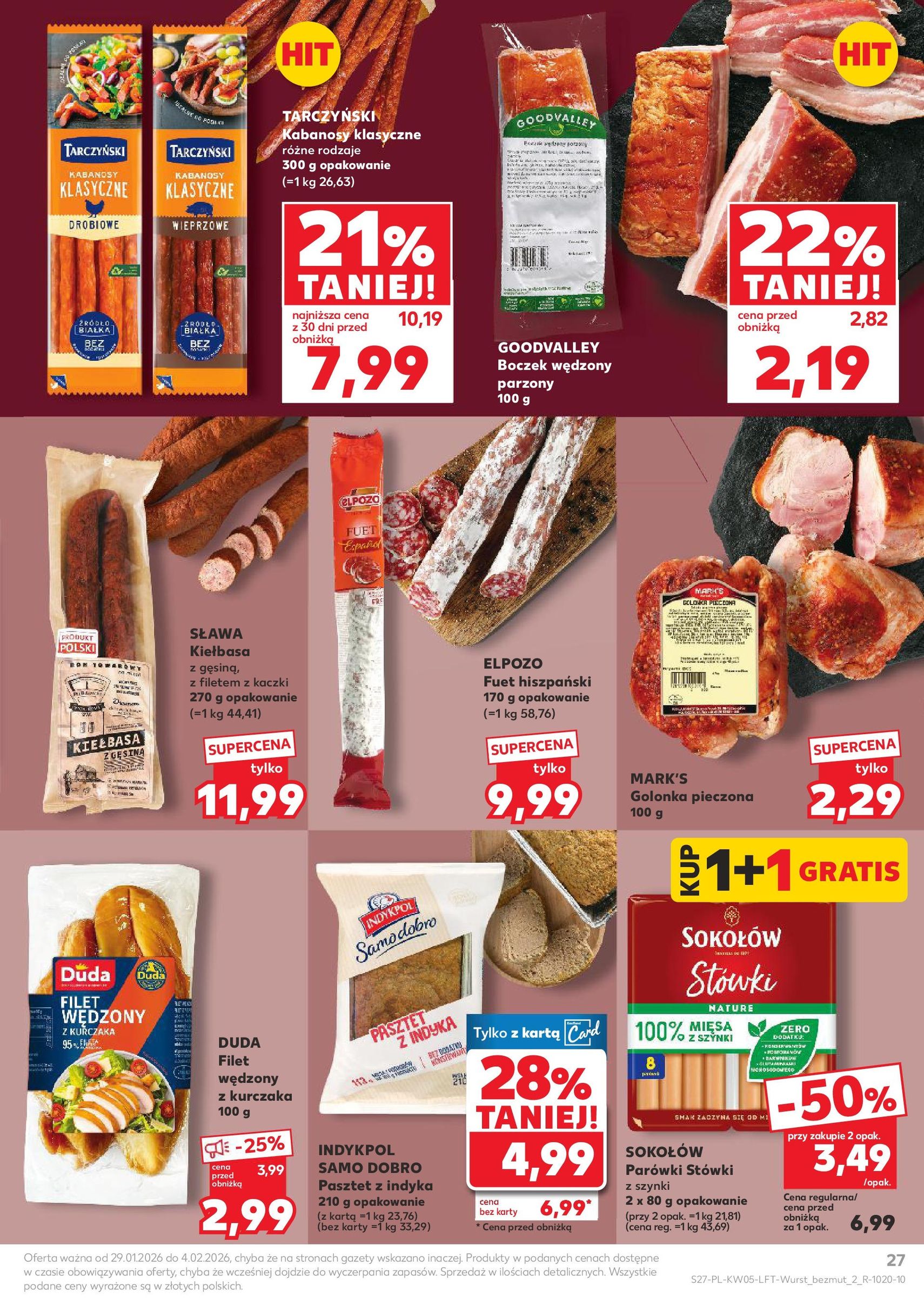 Kaufland gazetka - ważny gazetka od 29.01.2026 strona 27 z 52