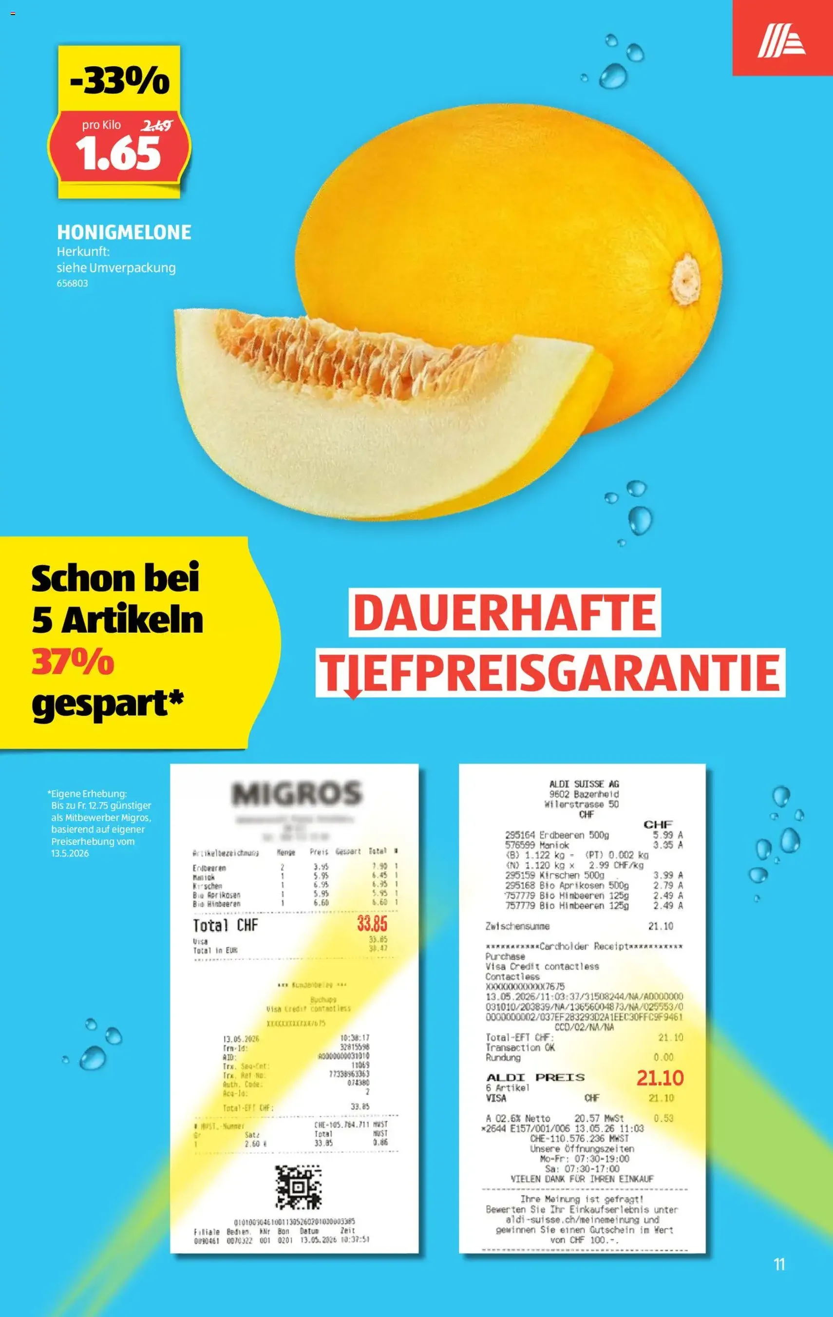 Aldi aktionen - Gültiger Prospekt ab 18.06.2026, Seite 11 von insgesamt 44
