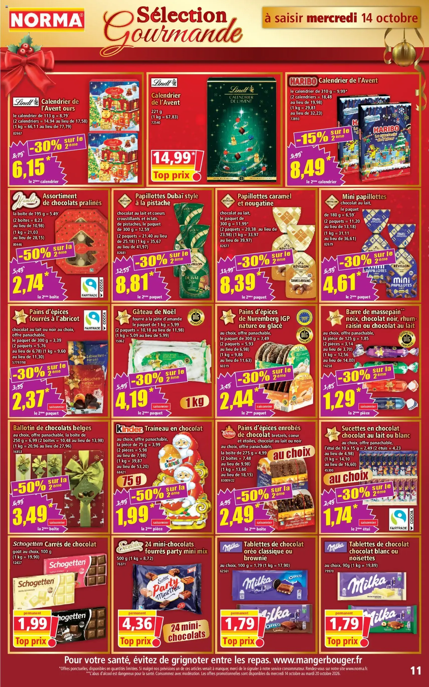 Norma catalogue - brochure valable à partir du 14/10/2026, page 11 sur 14