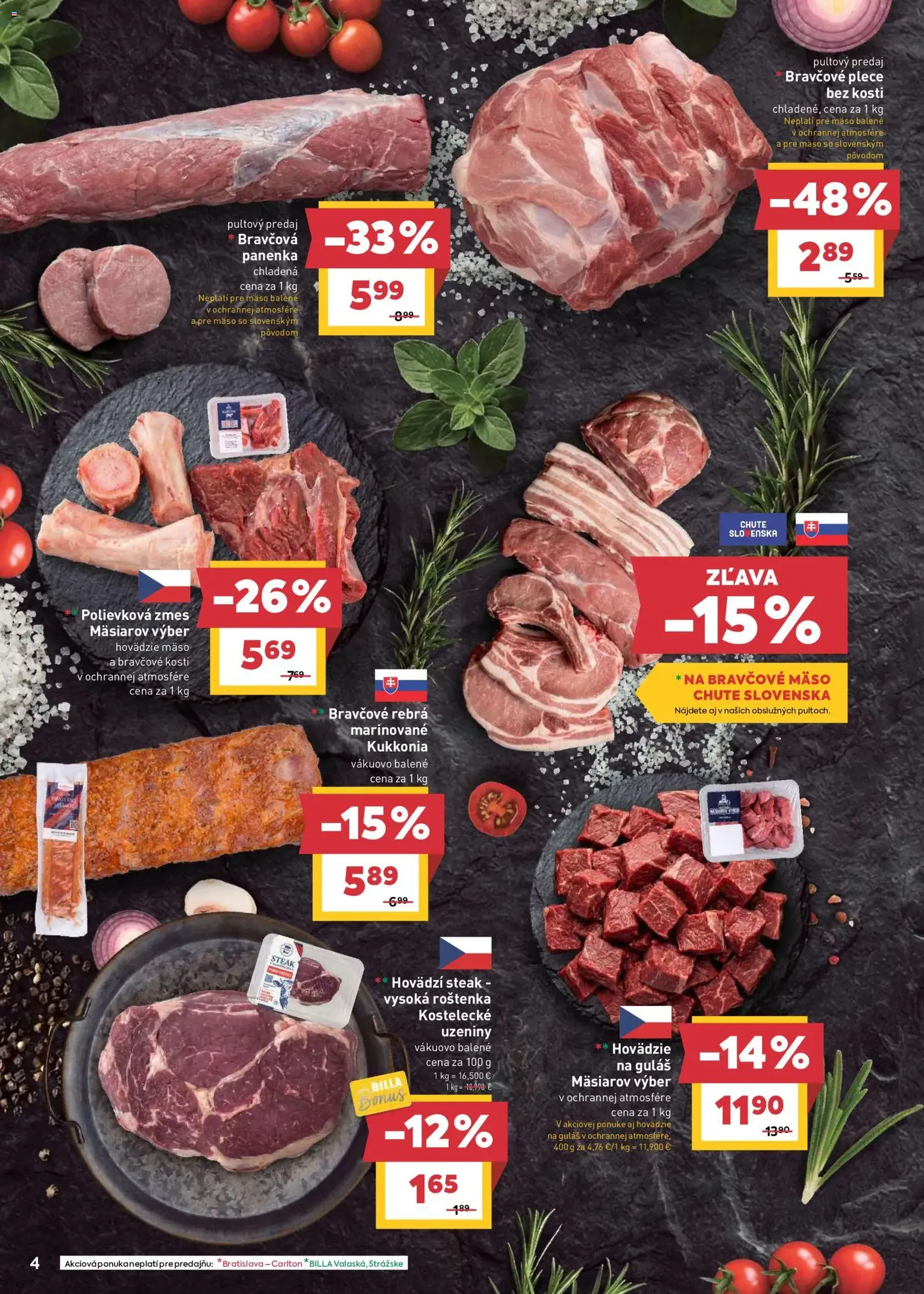 Billa leták - platný leták od 15.07.2026 strana 4 z 30