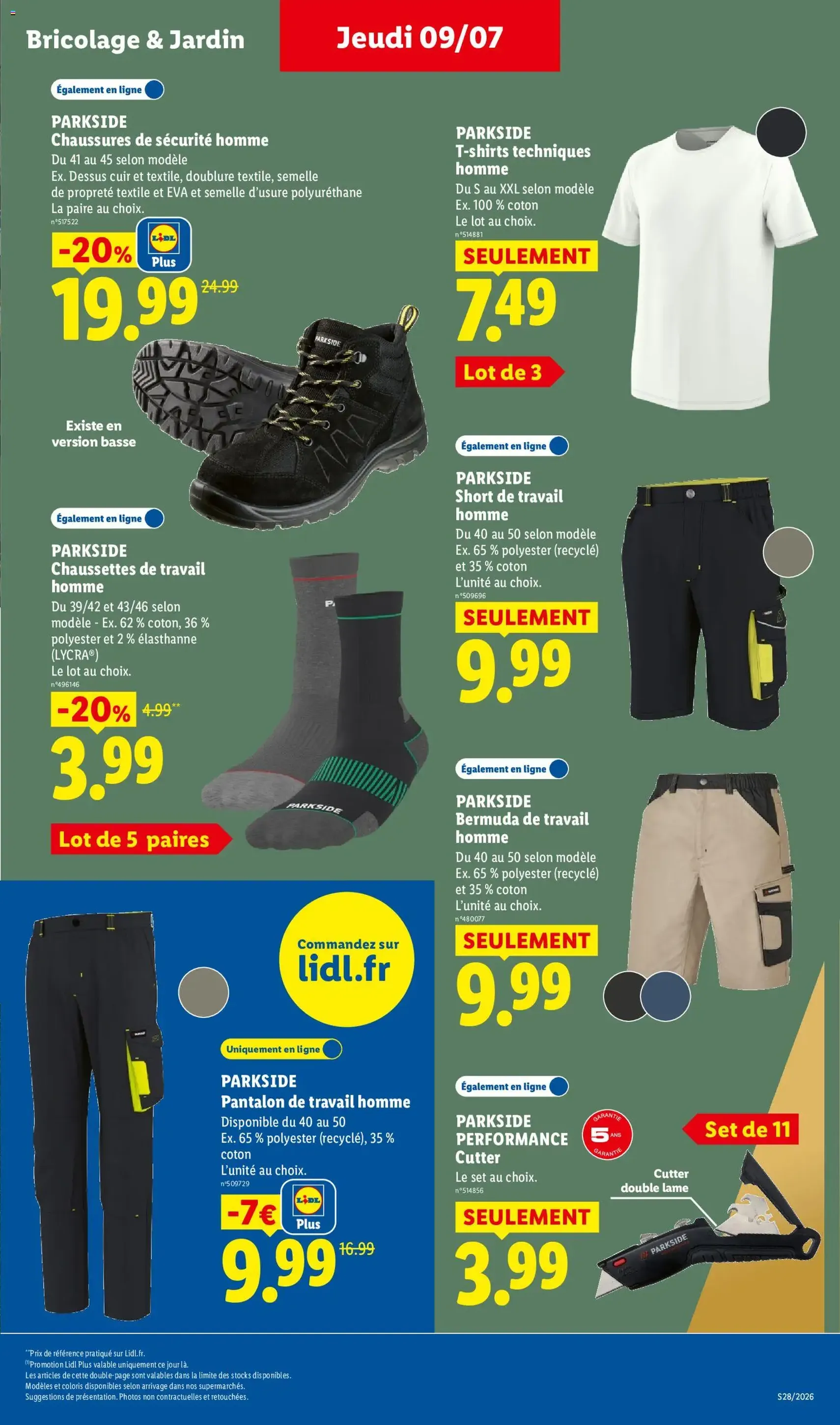 LIDL catalogue - brochure valable à partir du 09/07/2026, page 37 sur 68