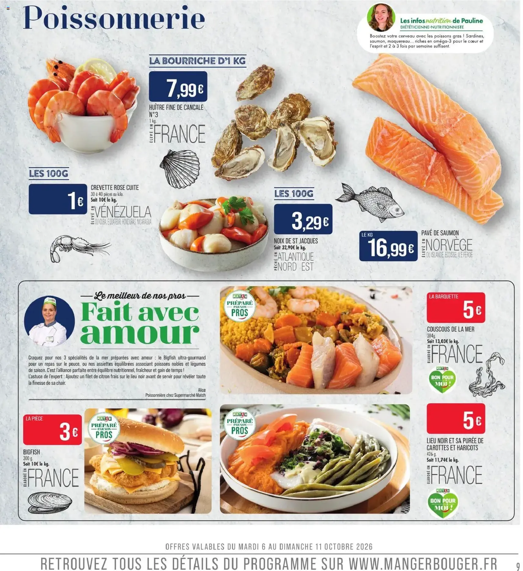 Match Supermarché catalogue - brochure valable à partir du 06/10/2026, page 9 sur 28
