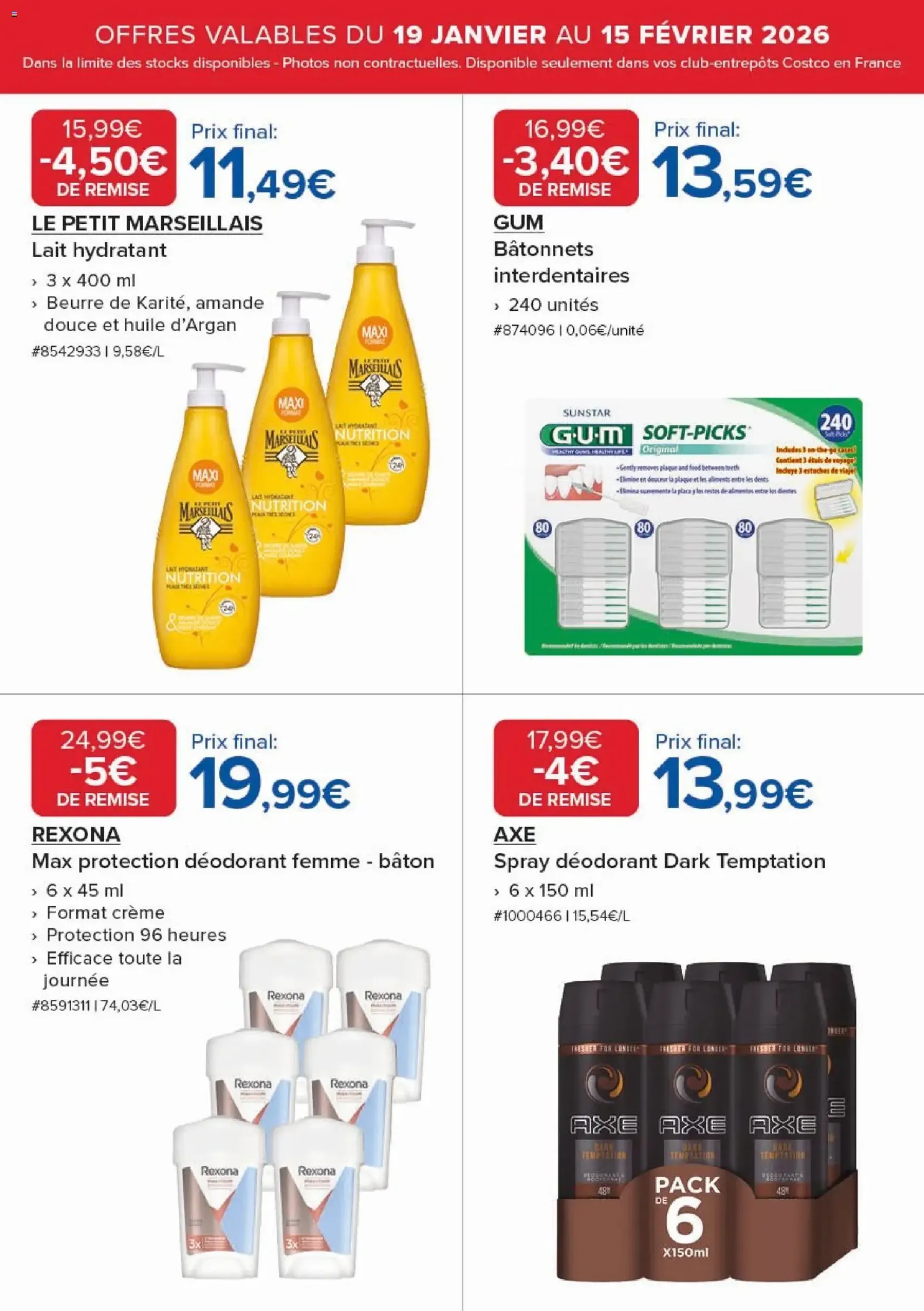 Costco catalogue - brochure valable à partir du 19/01/2026, page 12 sur 20