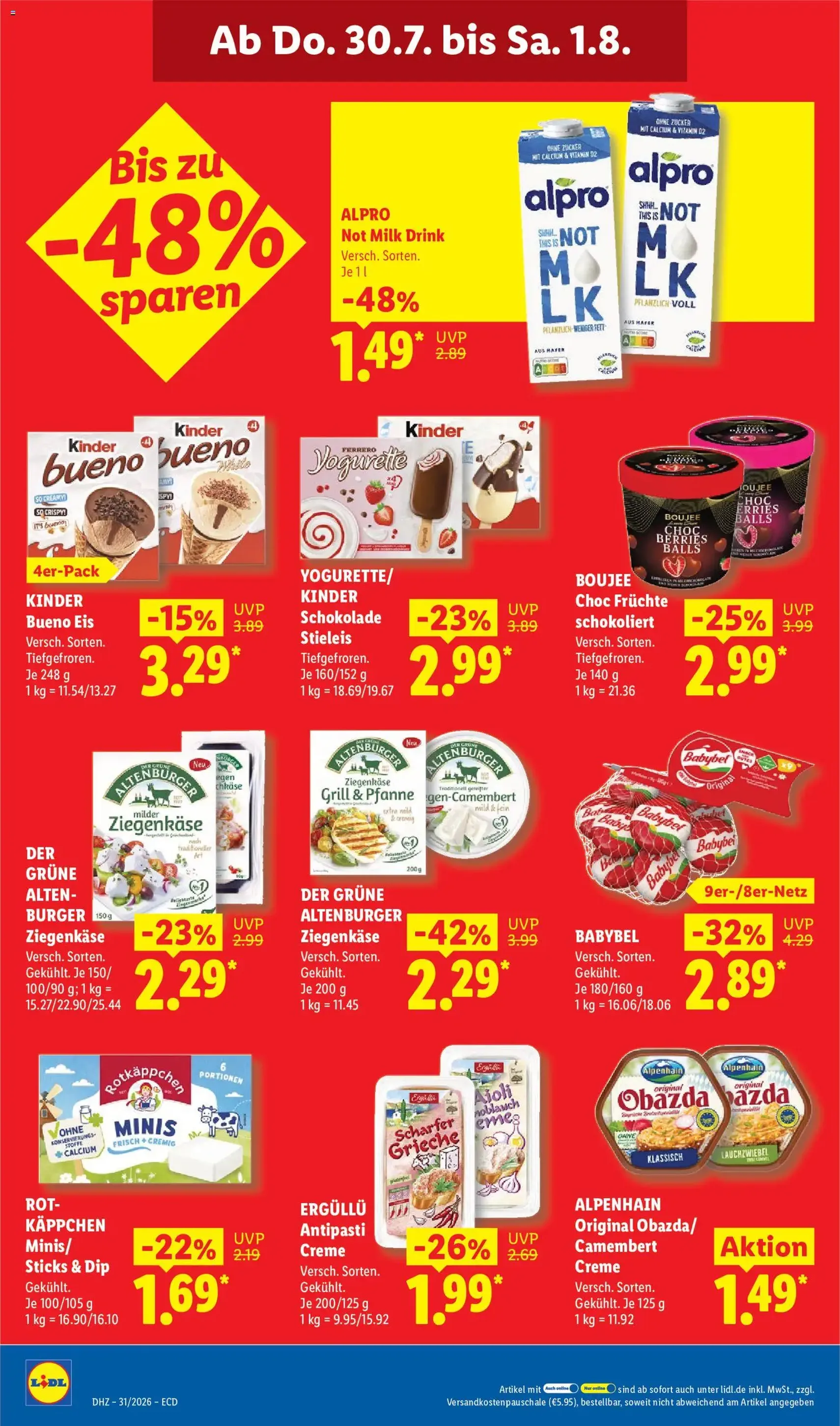 Lidl Prospekt - Gültiger Prospekt ab 27.07.2026, Seite 62 von insgesamt 69