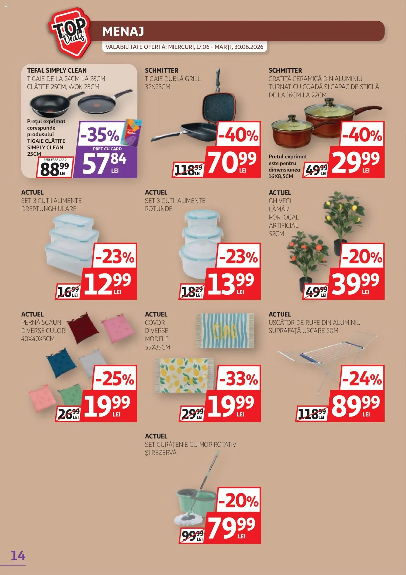 Auchan Catalog - cataloage valabile începând cu 17.06.2026 pagina 14 din 35