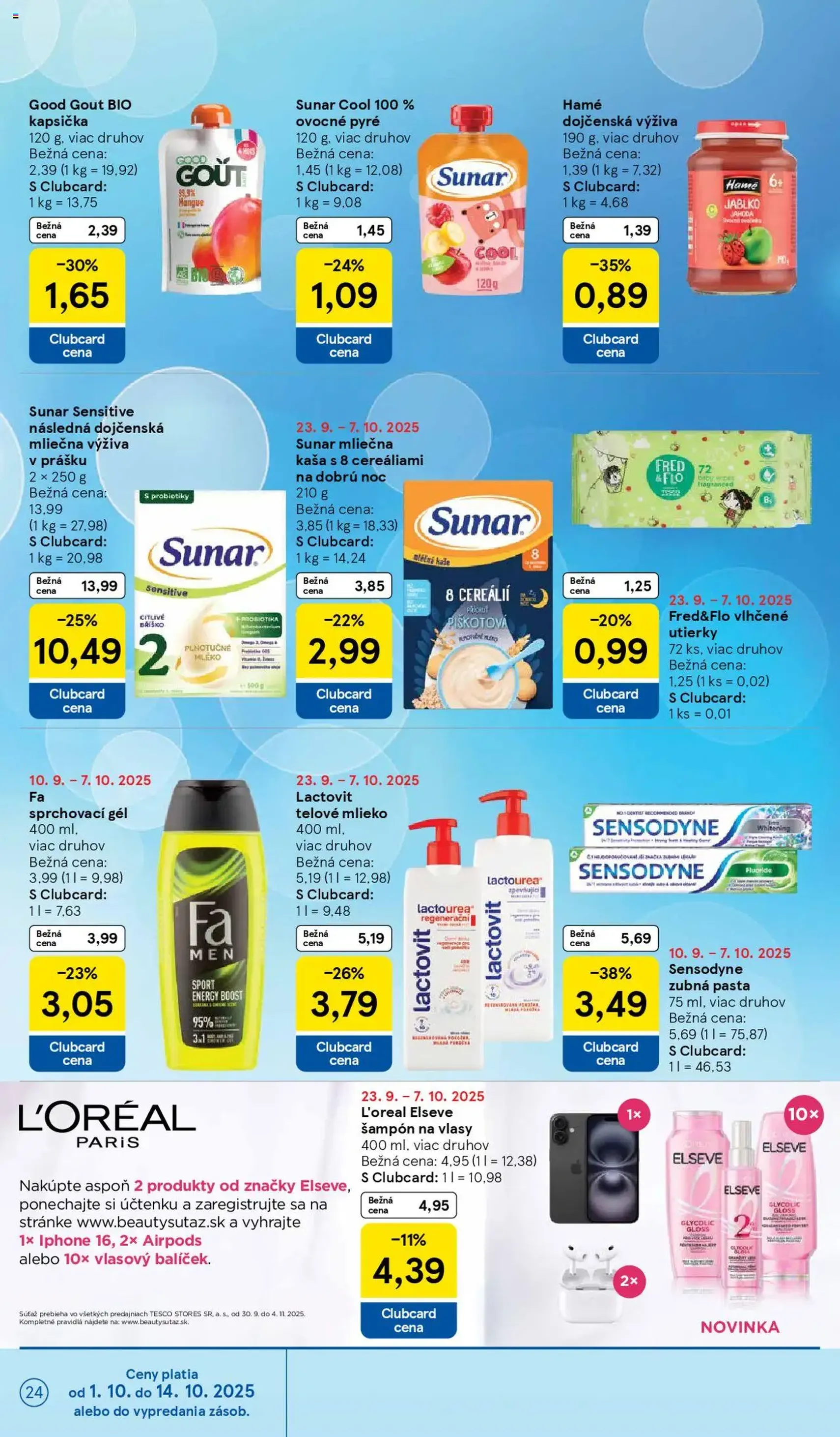 Tesco Hypermarket - leták - platný leták od 01.10.2025 strana 24 z 33