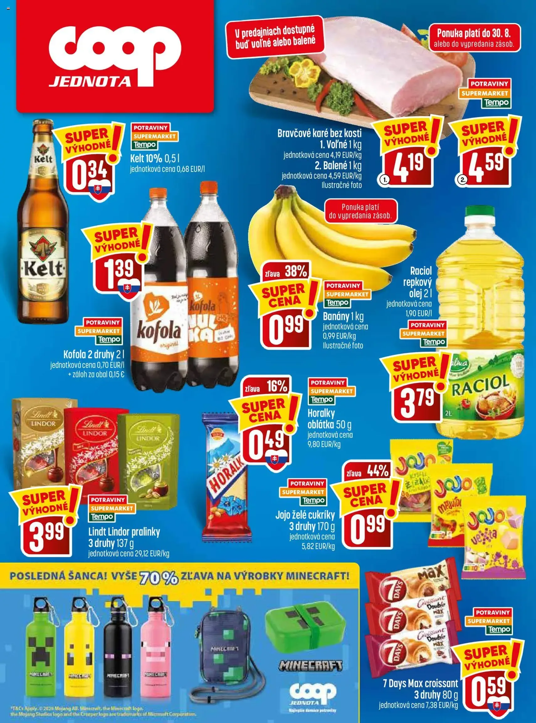 COOP Jednota leták - platný leták od 26.08.2026 strana 32 z 32