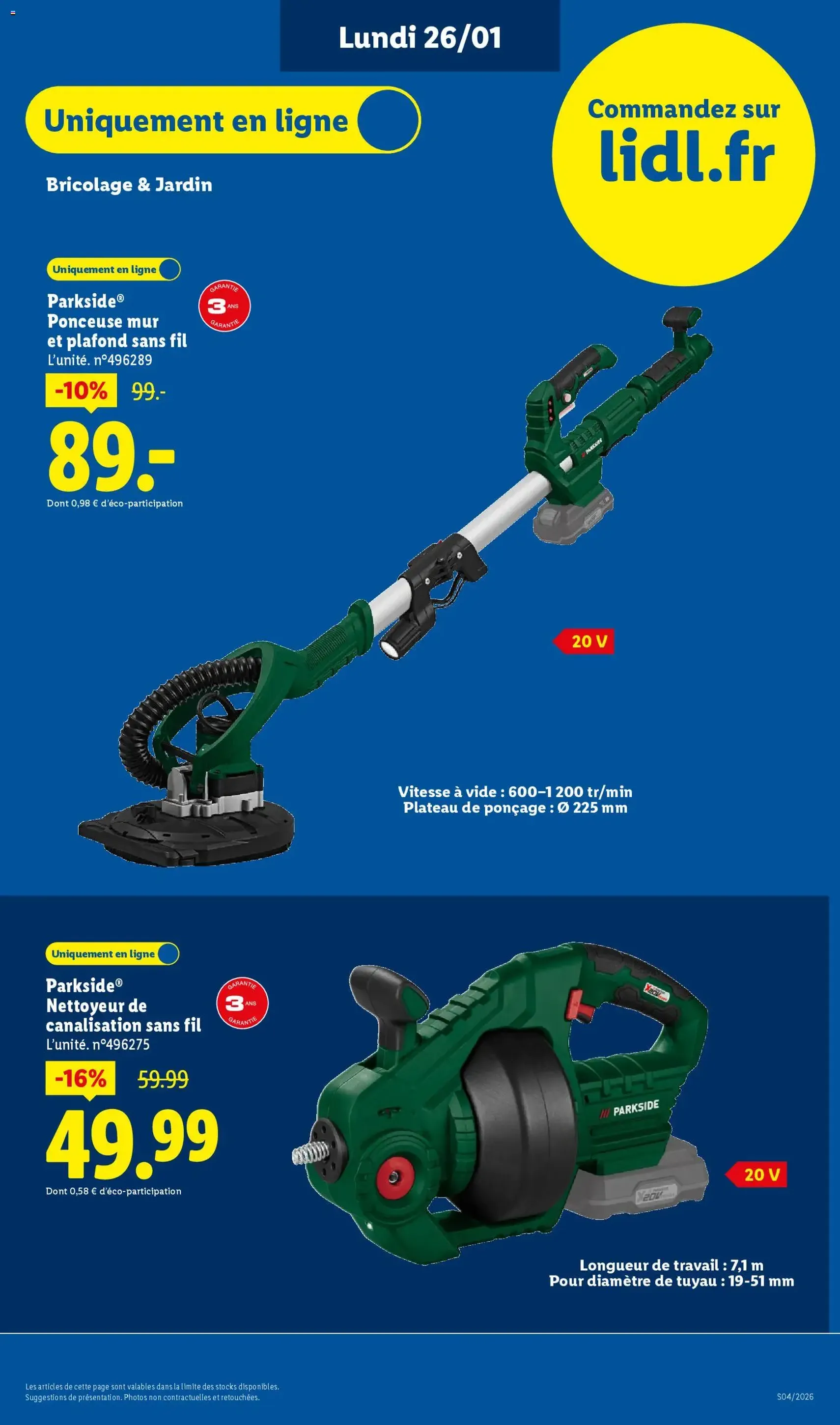 LIDL catalogue semaine 4 - brochure valable à partir du 22/01/2026, page 71 sur 79