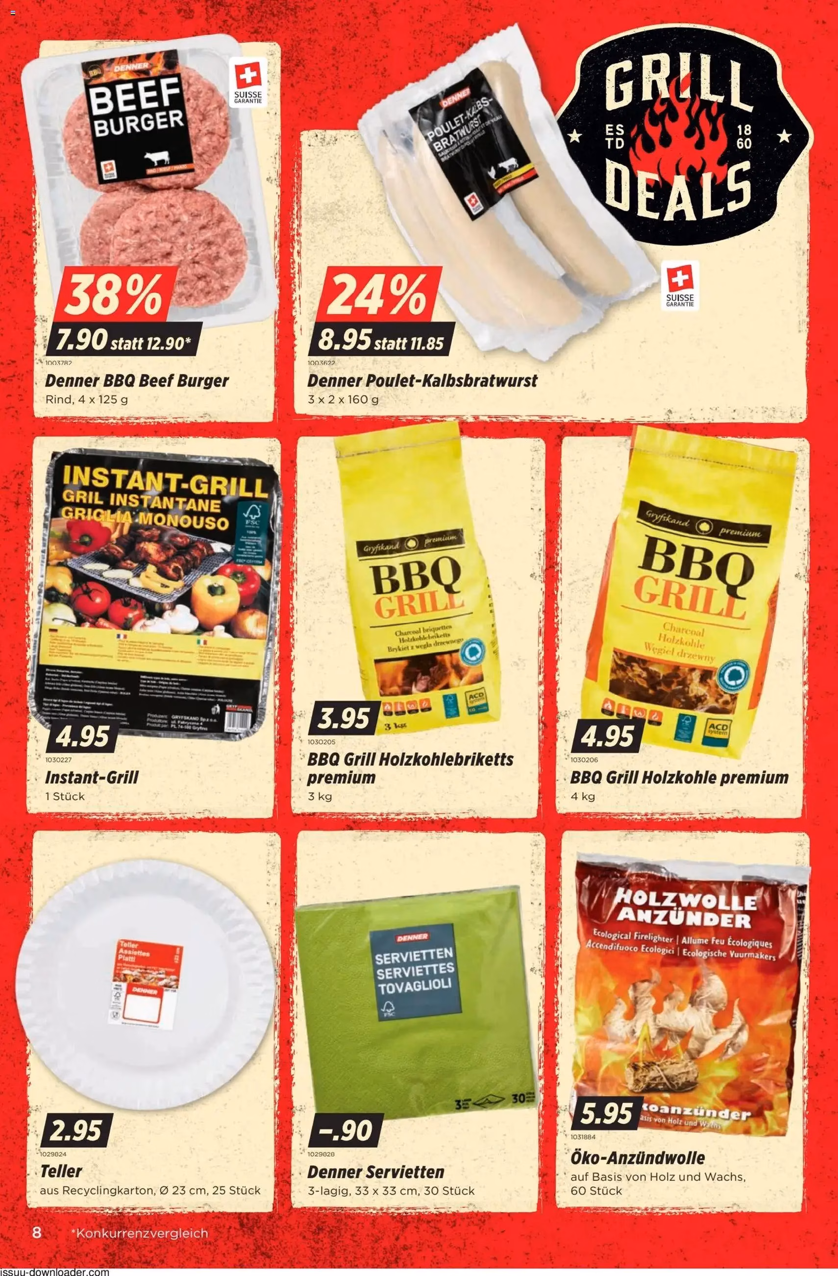 Denner aktionen - Gültiger Prospekt ab 09.04.2026, Seite 8 von insgesamt 20