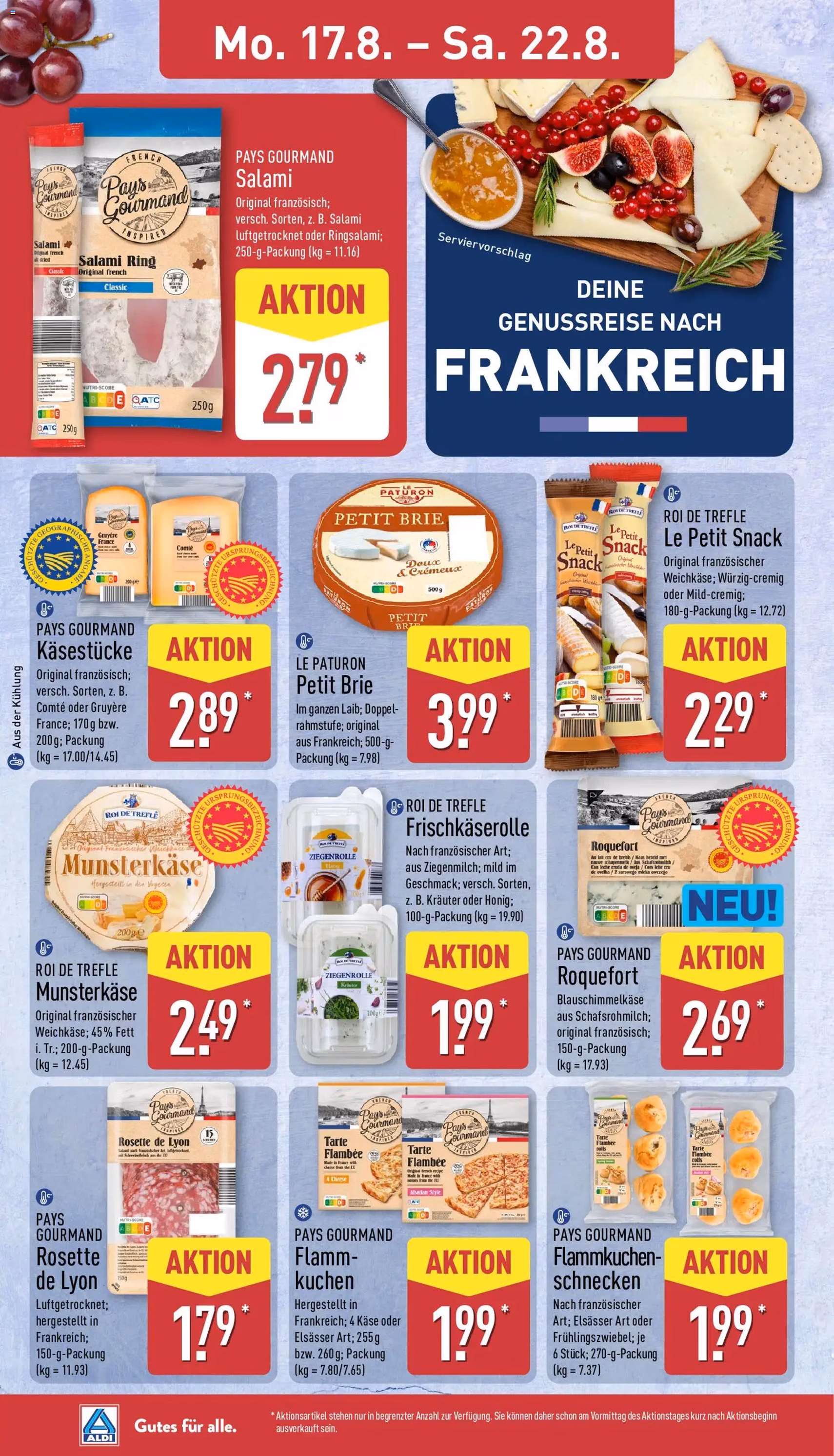 Aldi Prospekt - Gültiger Prospekt ab 17.08.2026, Seite 10 von insgesamt 39