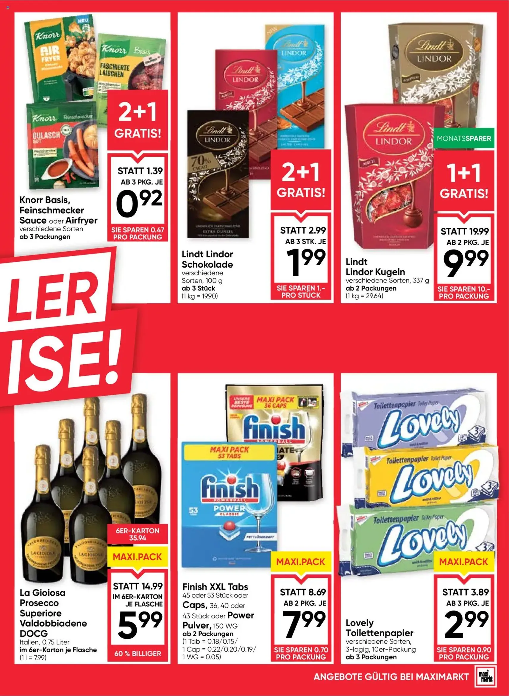 Maximarkt Flugblatt - Gültiger Prospekt ab 29.10.2026, Seite 3 von insgesamt 24