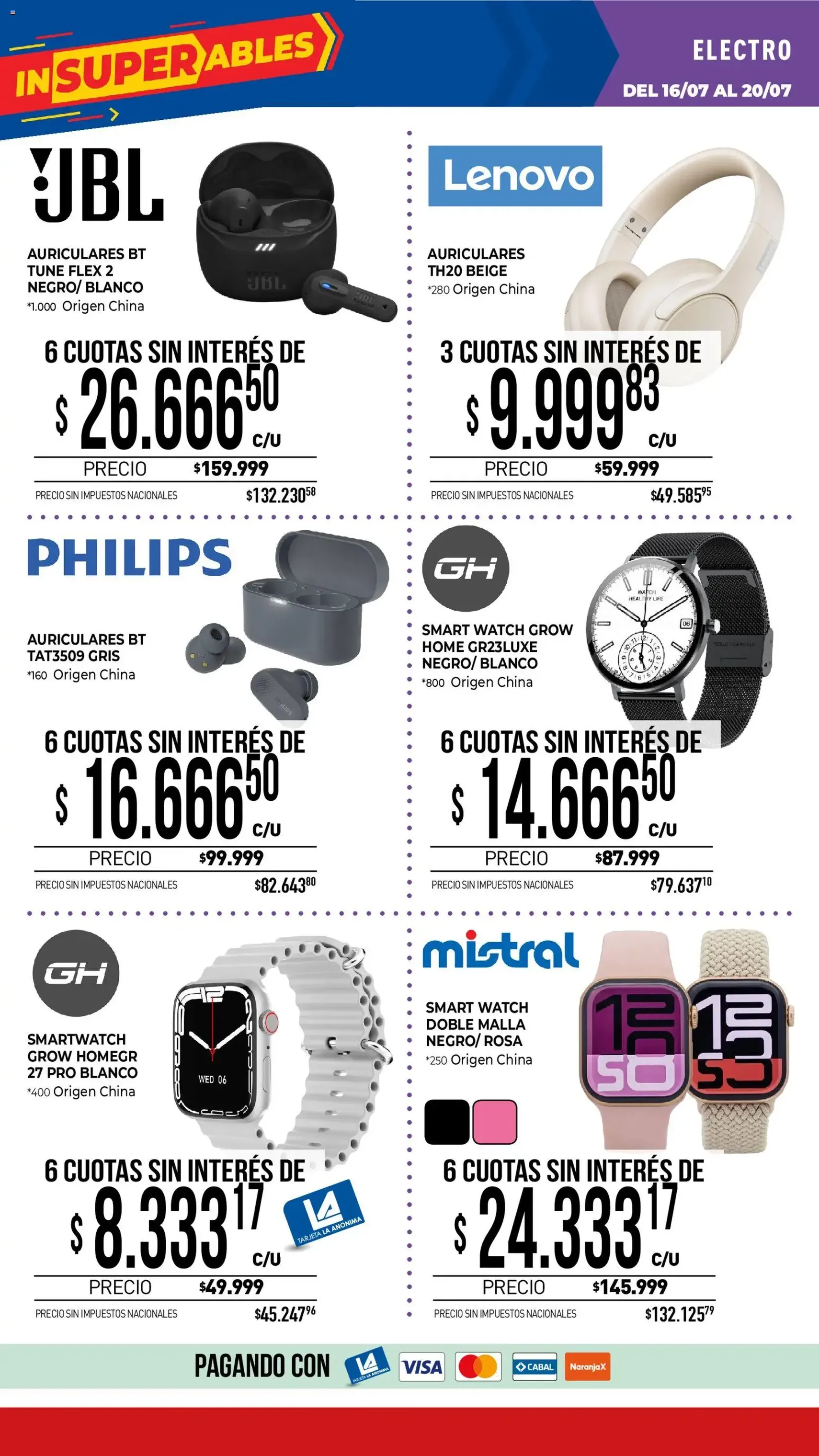 La Anonima catálogo - folleto válido desde 16/07/2026 página 31 de 35